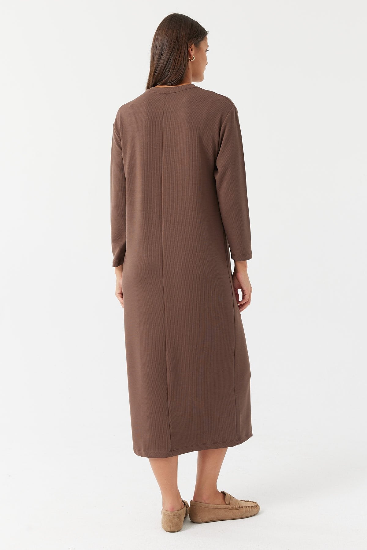 Women's Long Corduroy Dress