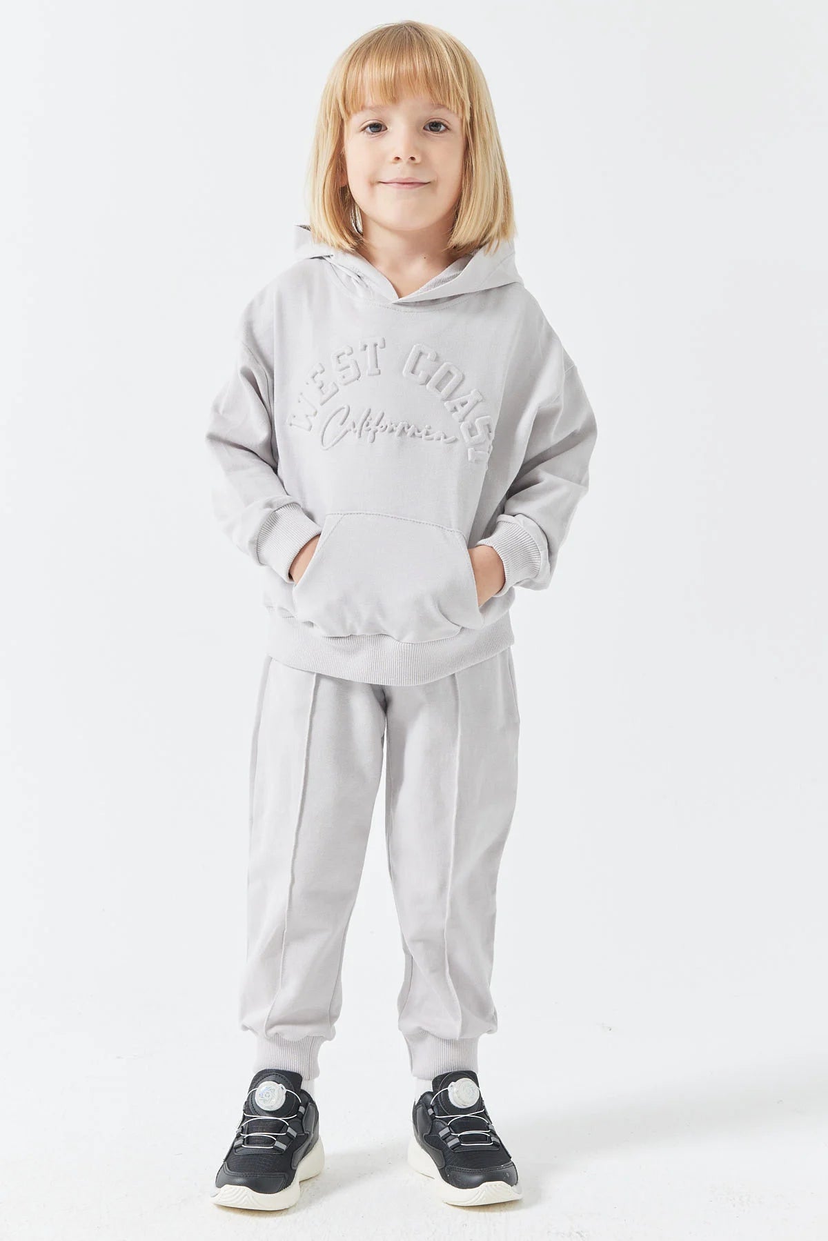 Boys' Embossed Print 2-Piece Set