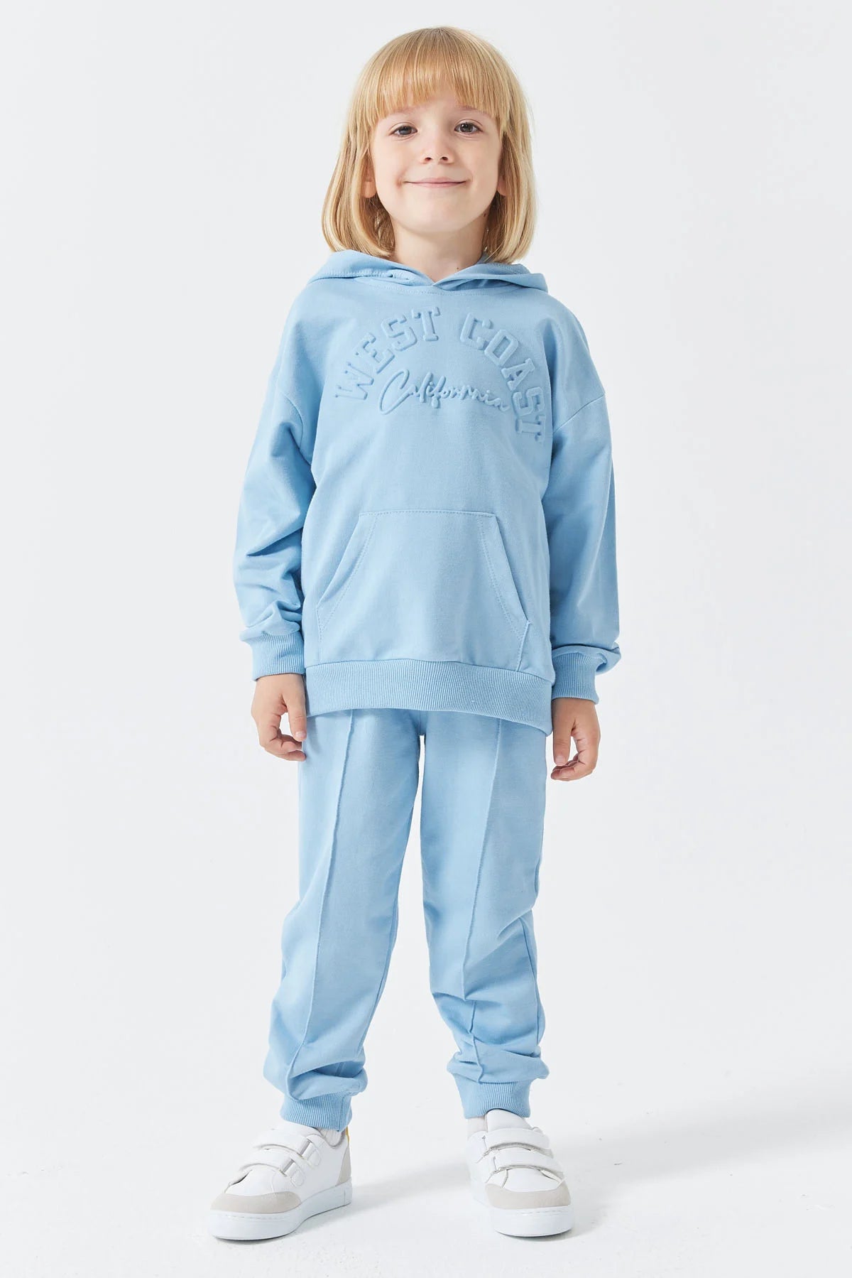 Boys' Embossed Print 2-Piece Set