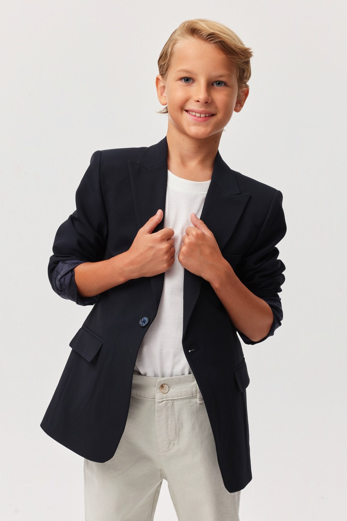 Boy's Single-Button Jacket