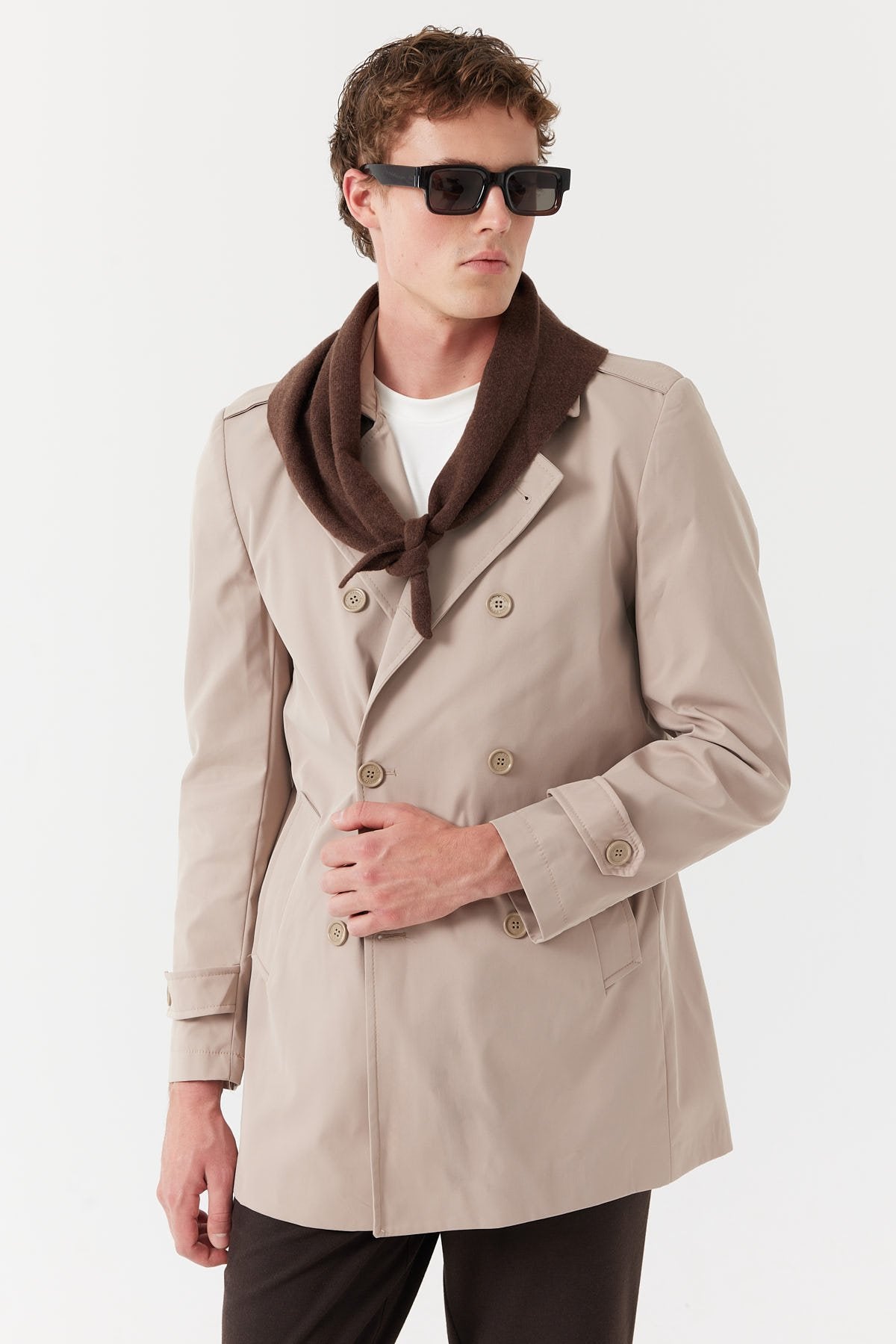 Men's Regular Trench Coat