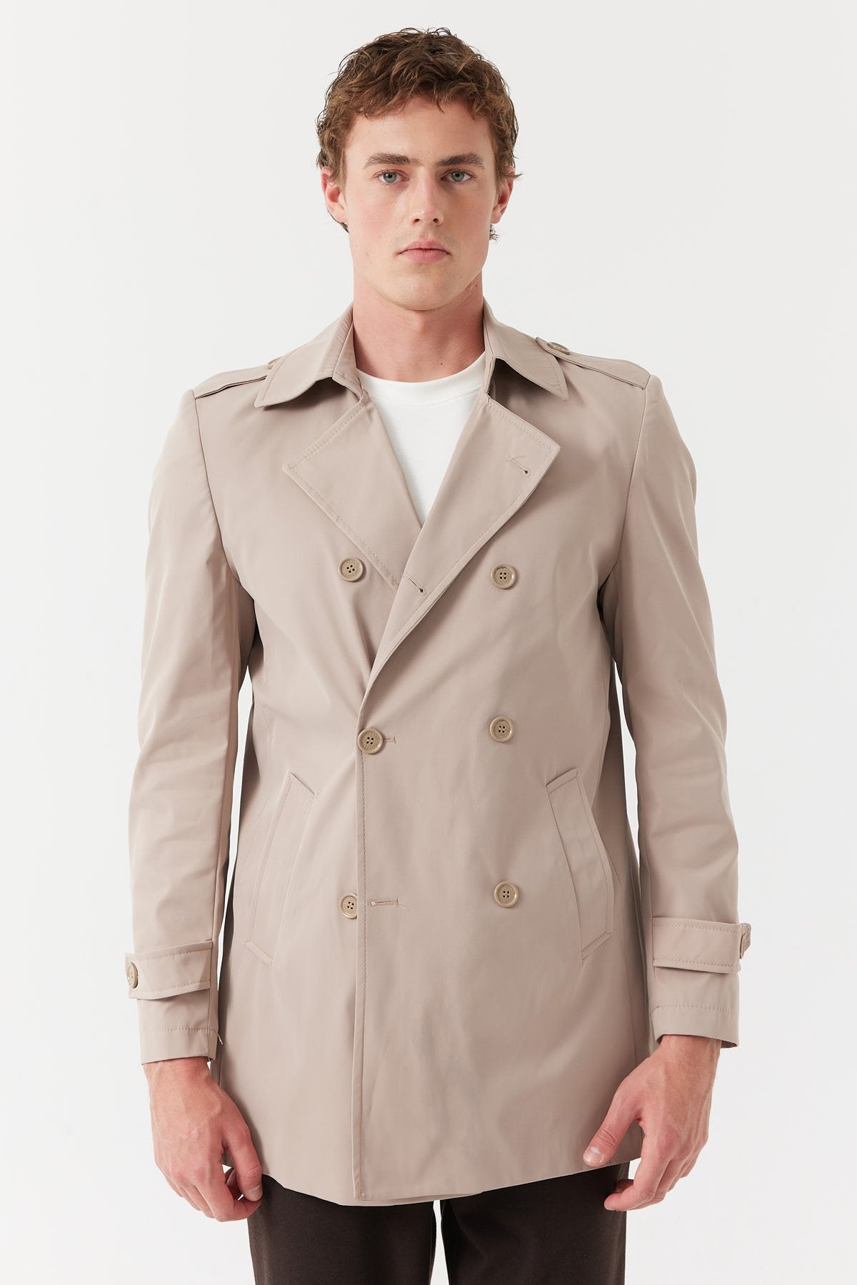 Men's Regular Trench Coat