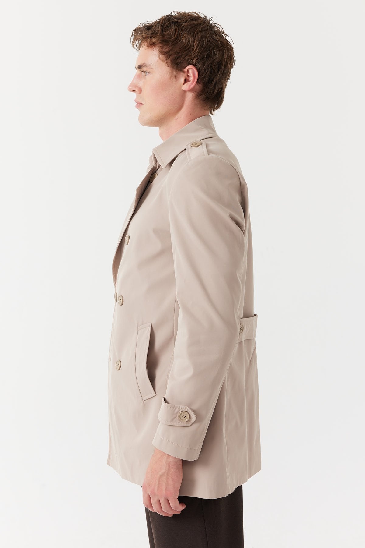 Men's Regular Trench Coat