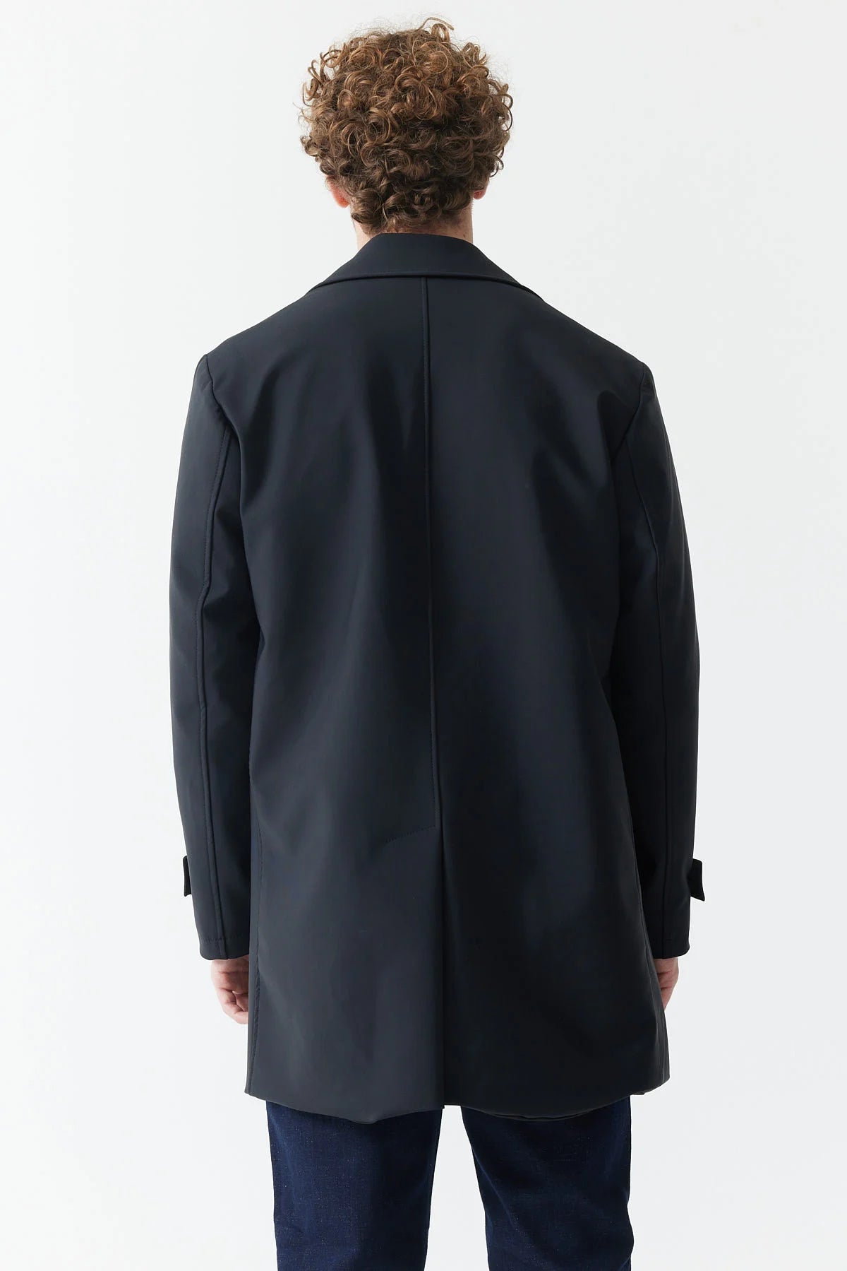 Men's Swallow Collar Trench Coat
