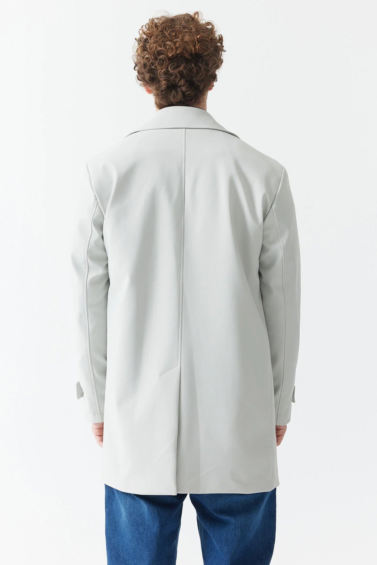 Men's Swallow Collar Trench Coat
