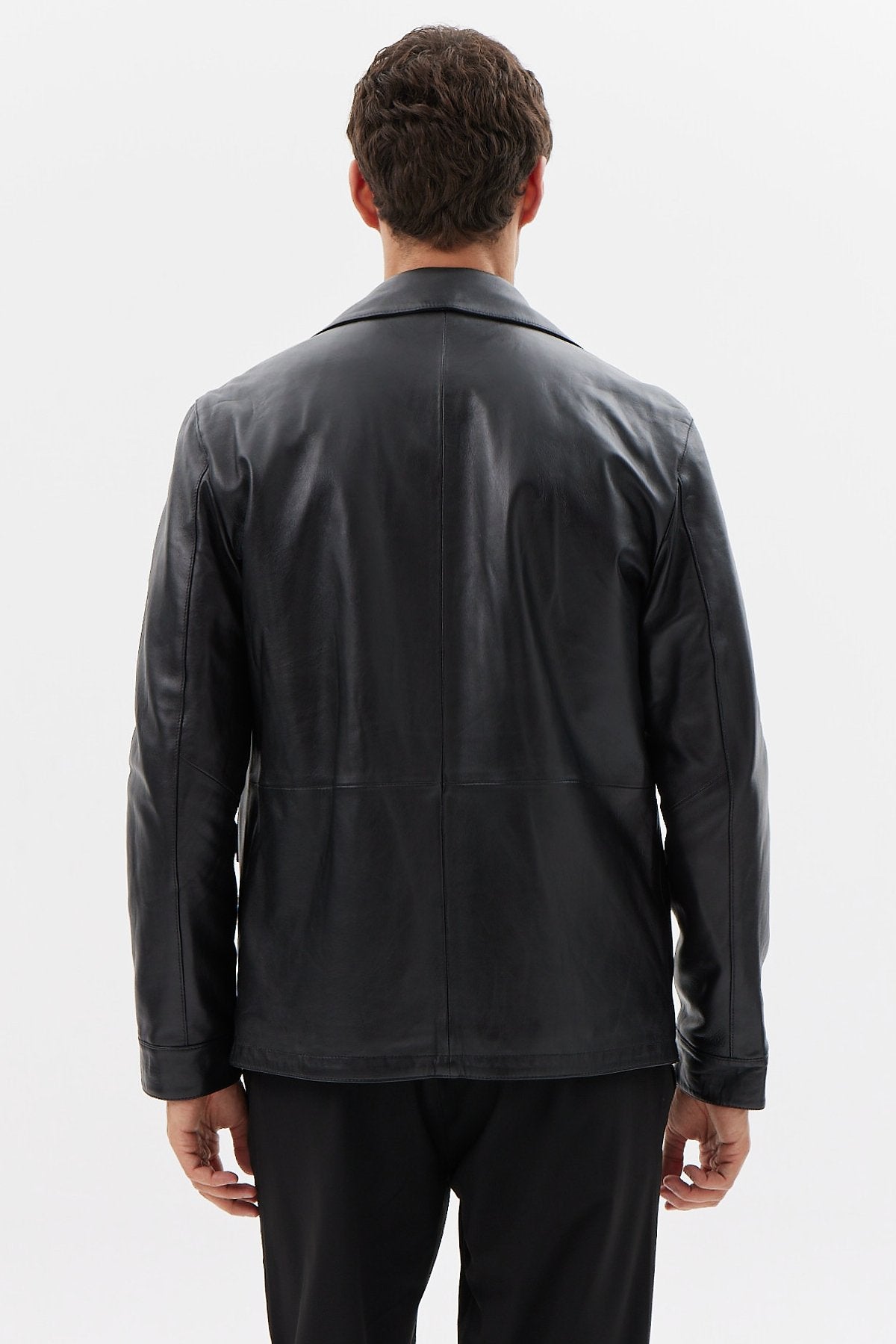 Men's Leather Coat