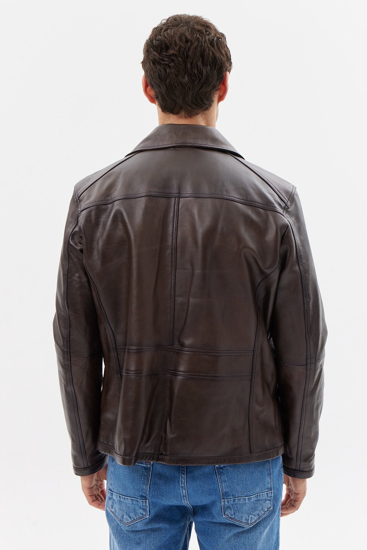 Men's Regular Leather Jacket