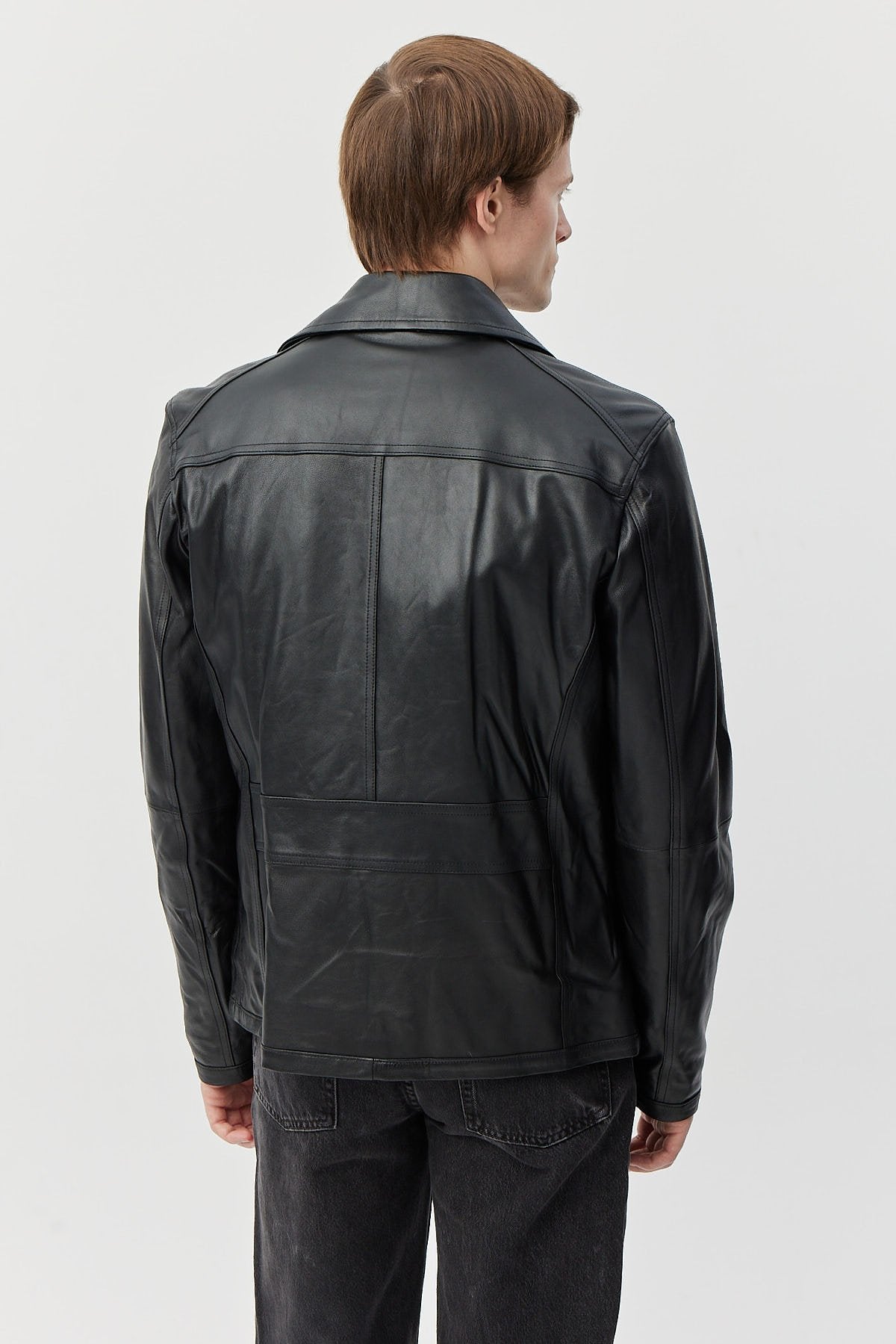 Men's Regular Leather Jacket