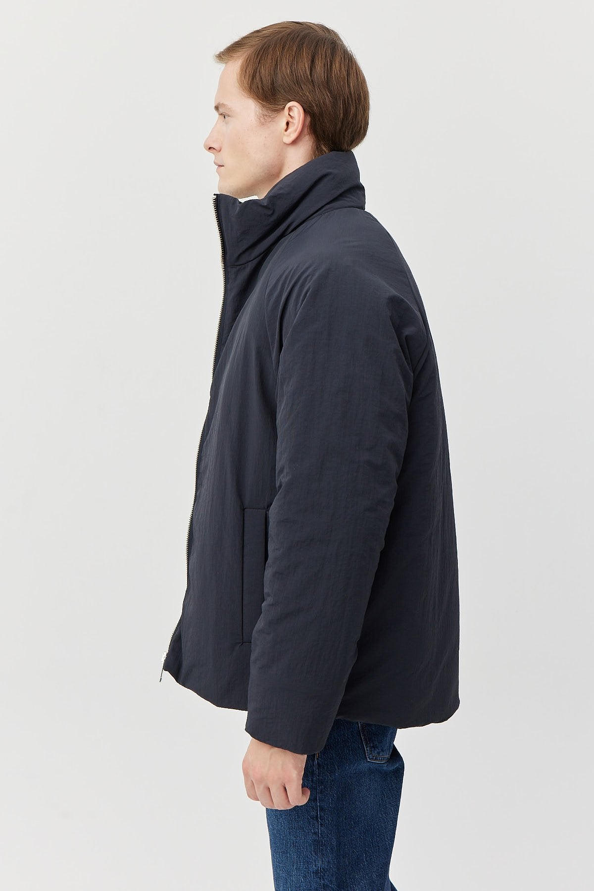 Men's Stand Collar Bomber Jacket