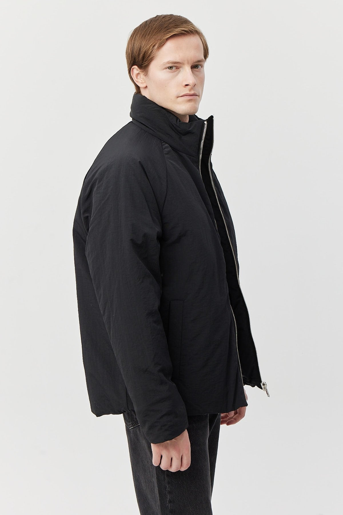 Men's Stand Collar Bomber Jacket