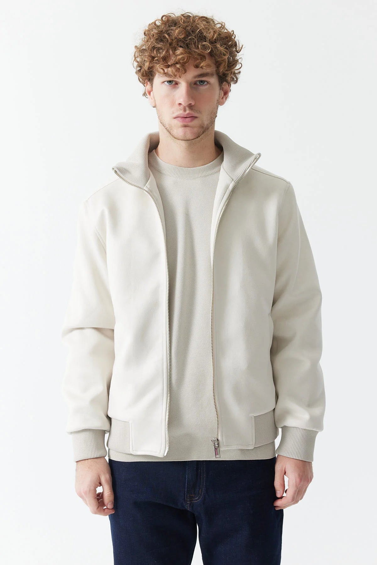 Men's Stand Collar Coat