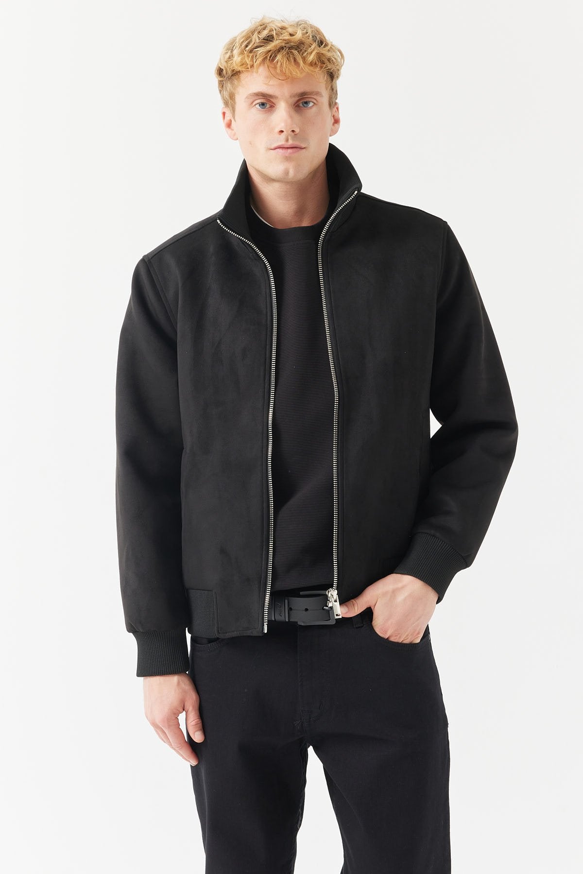 Men's Stand Collar Coat