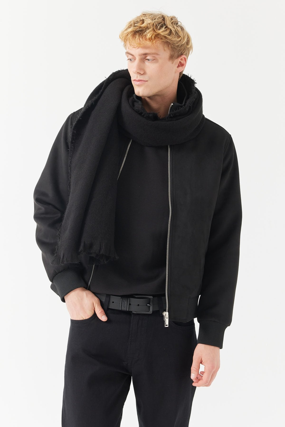 Men's Stand Collar Coat