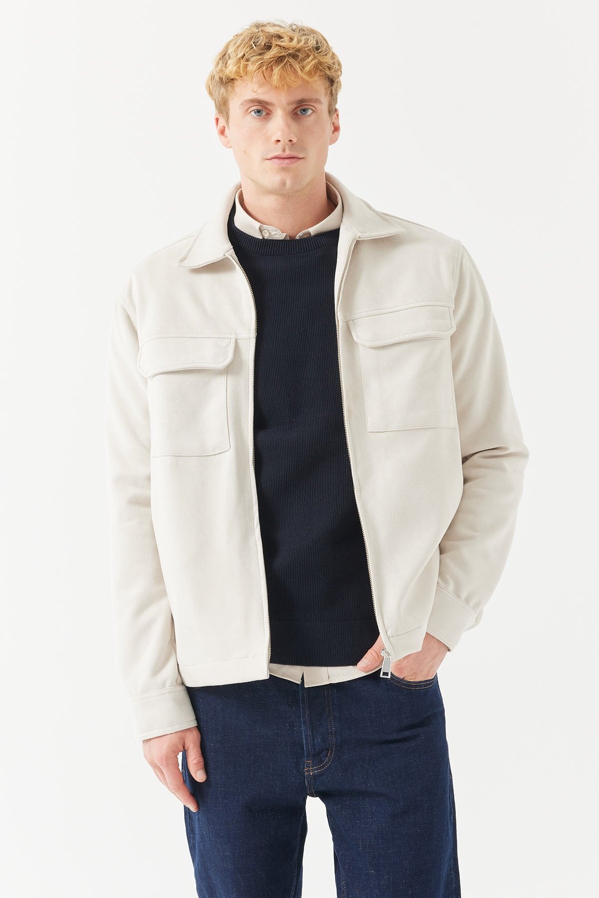 Men's Flap Pocket Coat