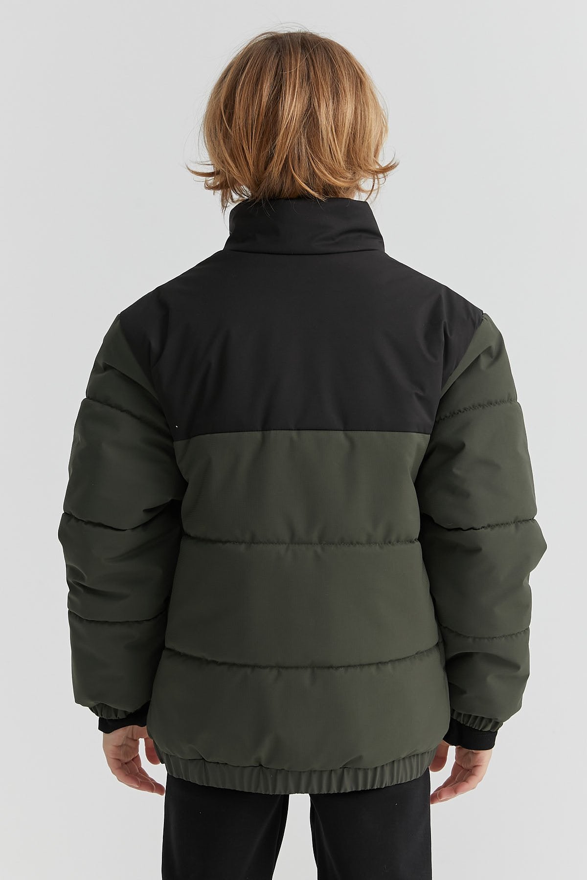 Boy's Stand Collar Coat