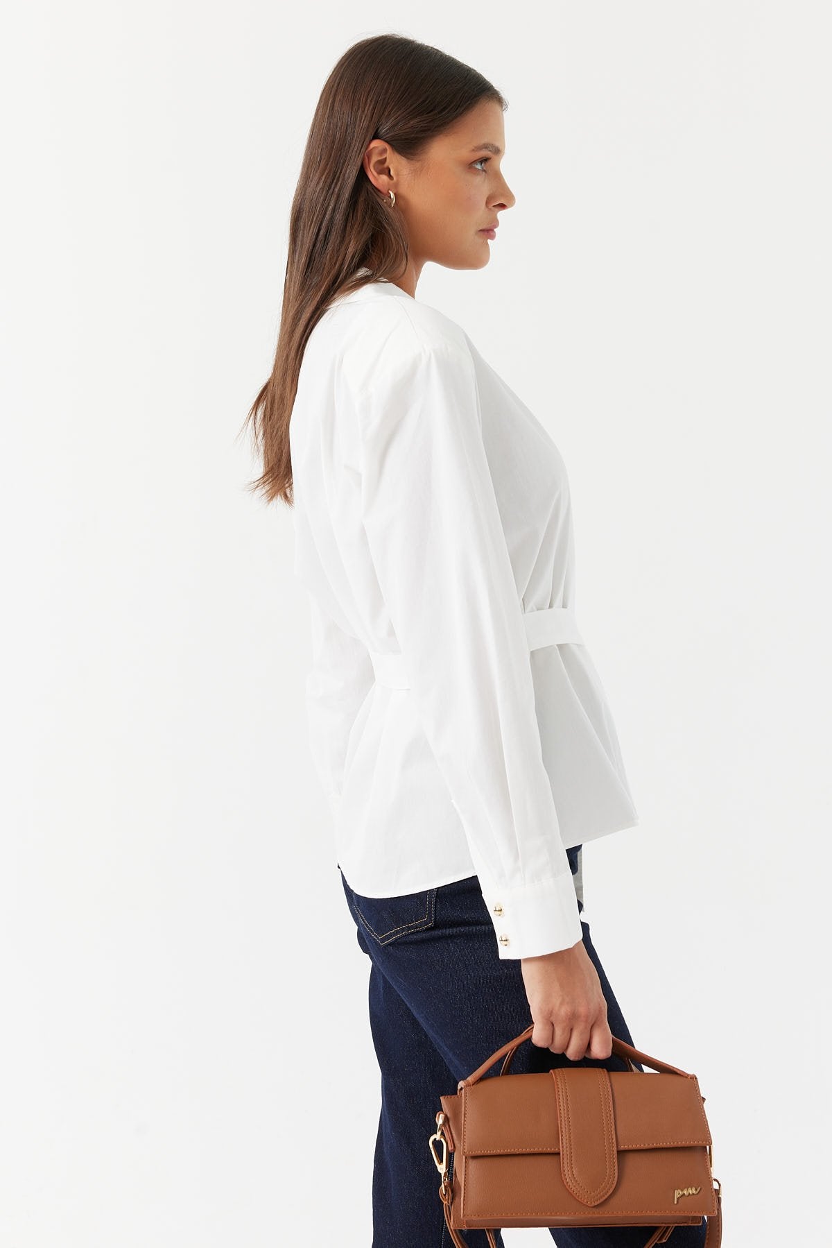 Women's Belted Shirt