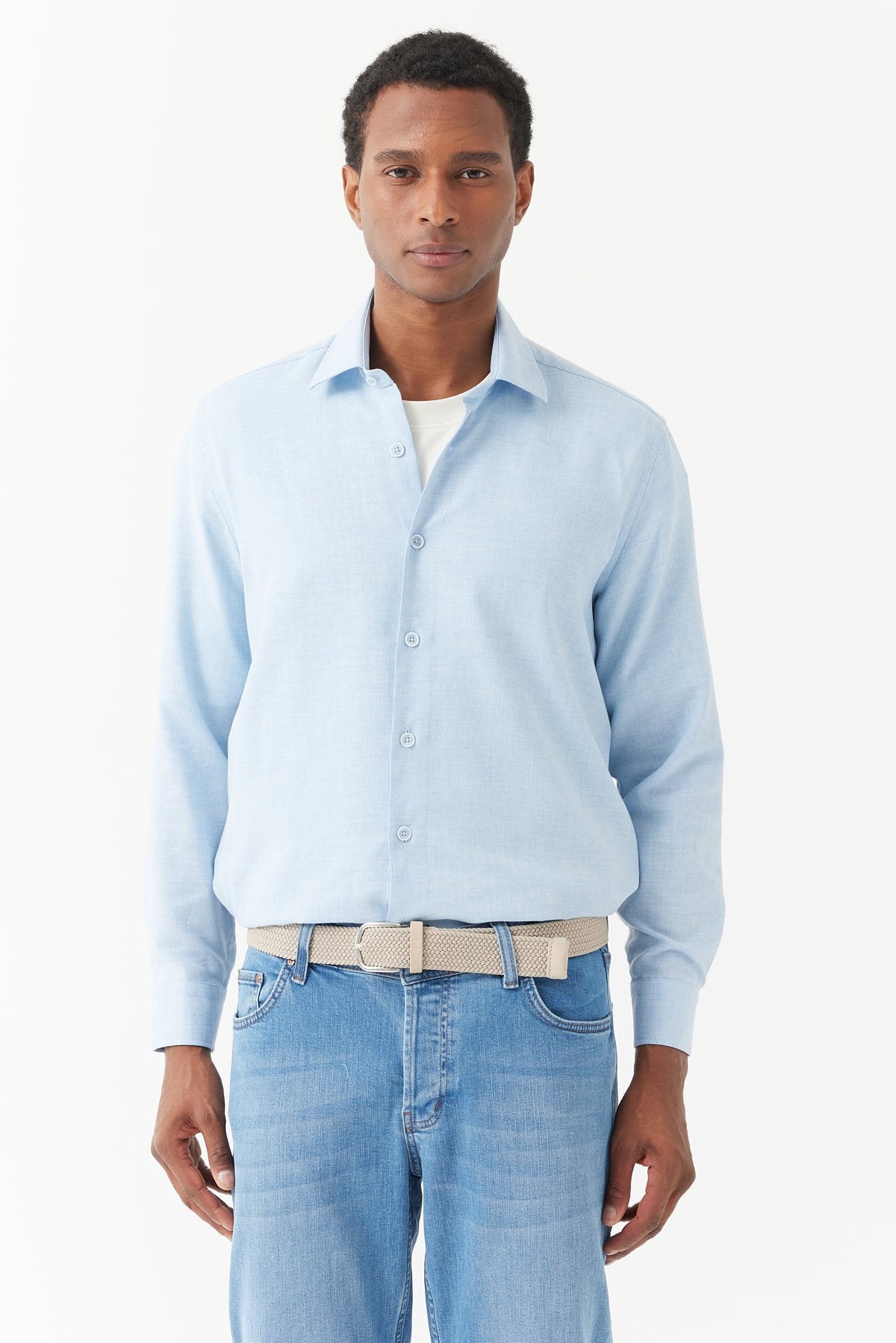 قميص رجالي عادي