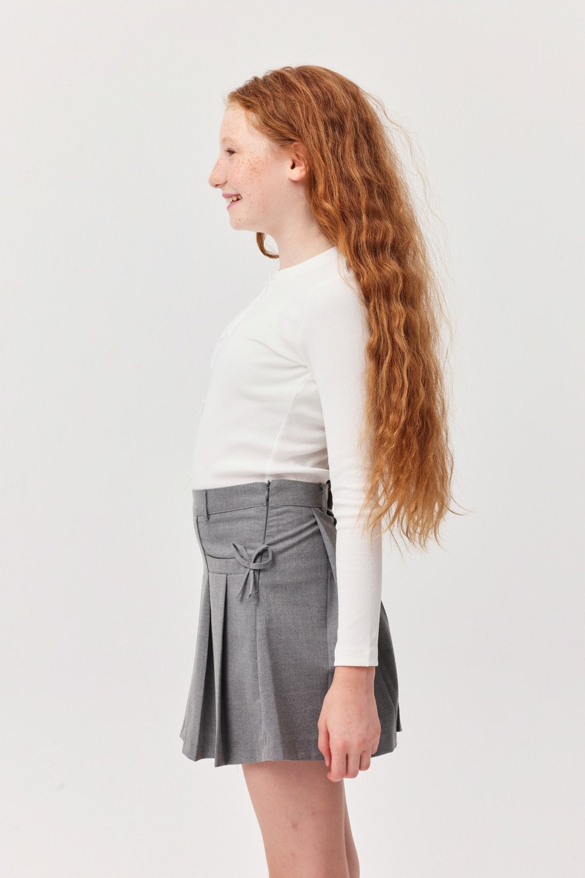 Girl's Ribbon Detailed Blouse