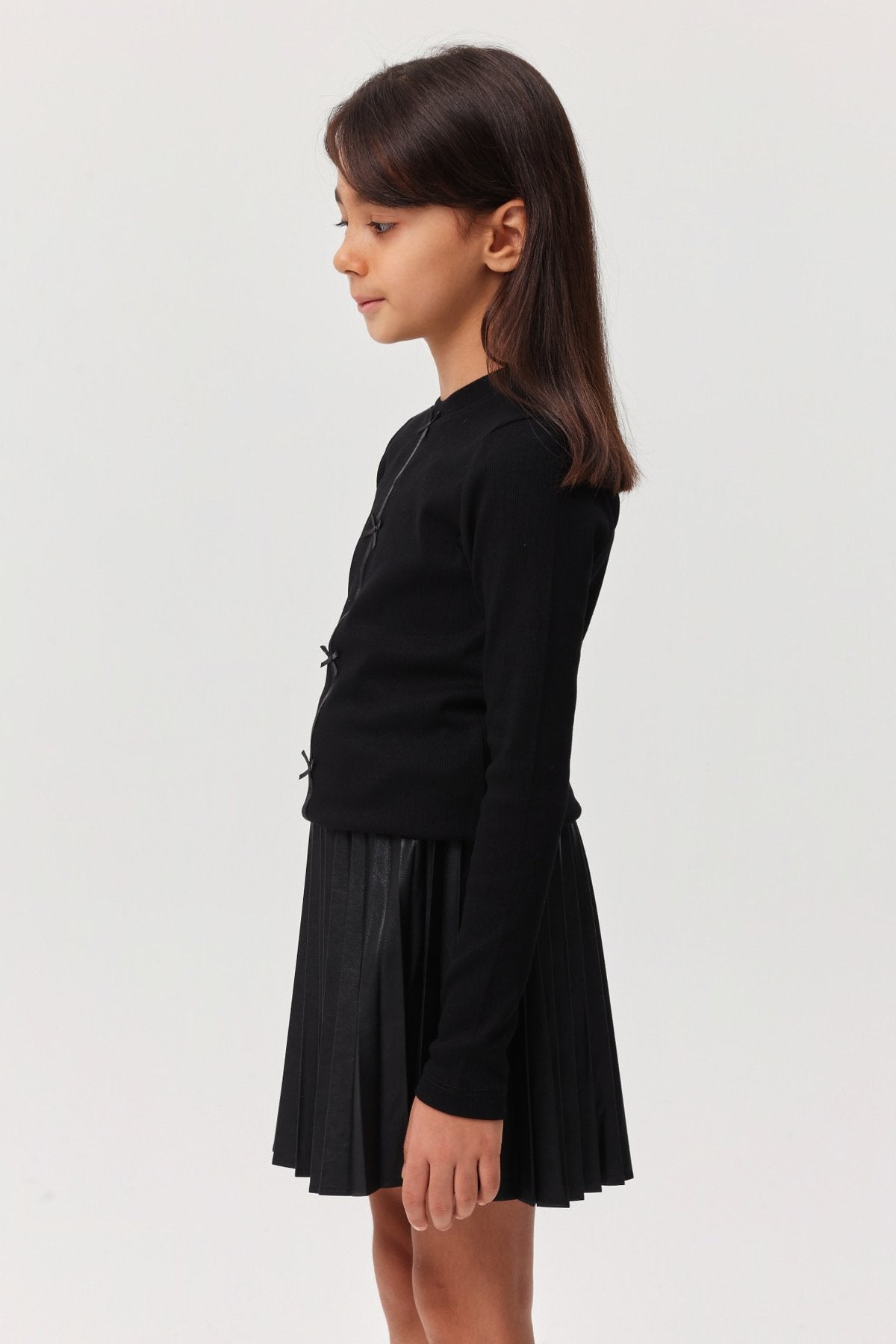 Girl's Ribbon Detailed Blouse