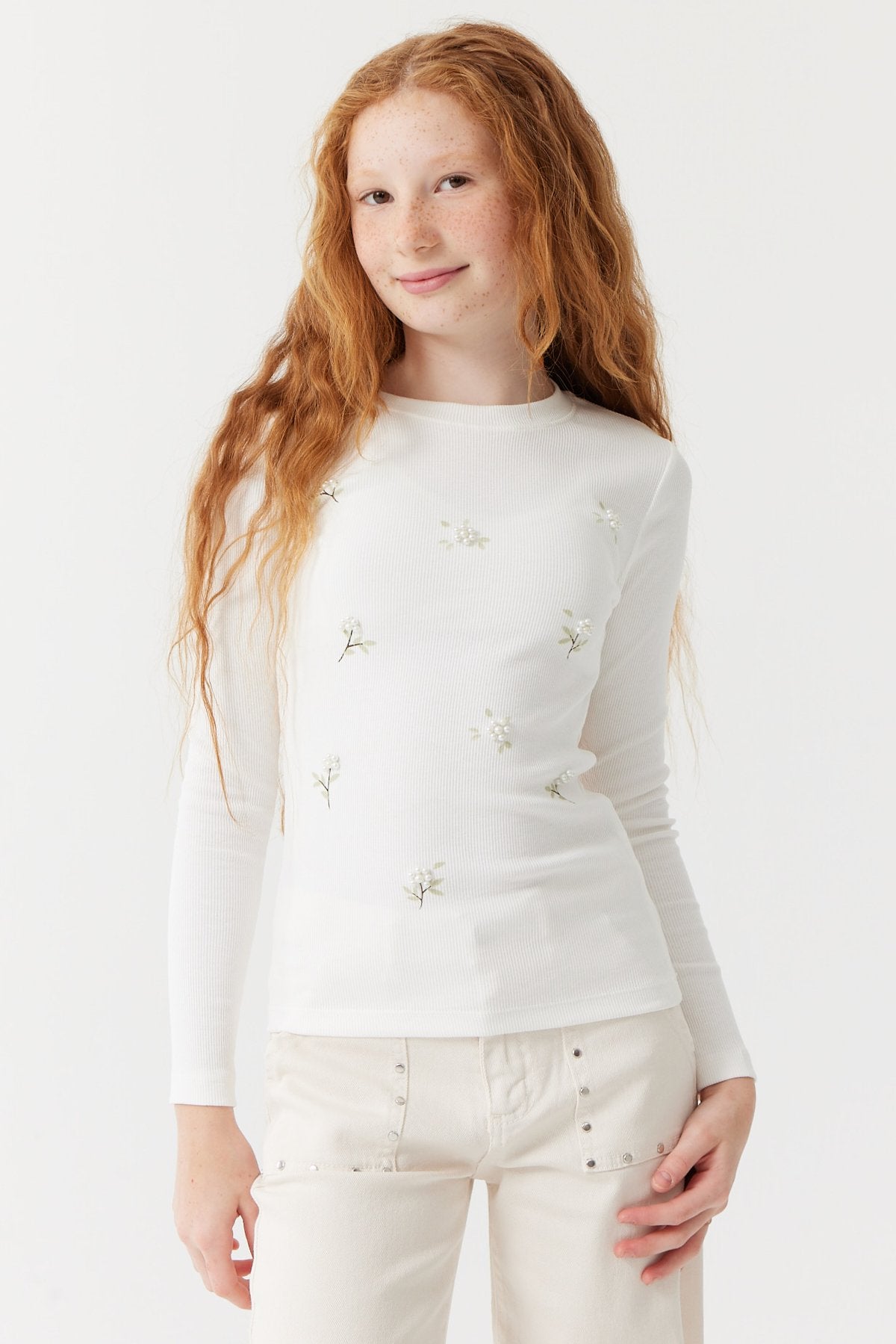 Girl's Detailed Blouse