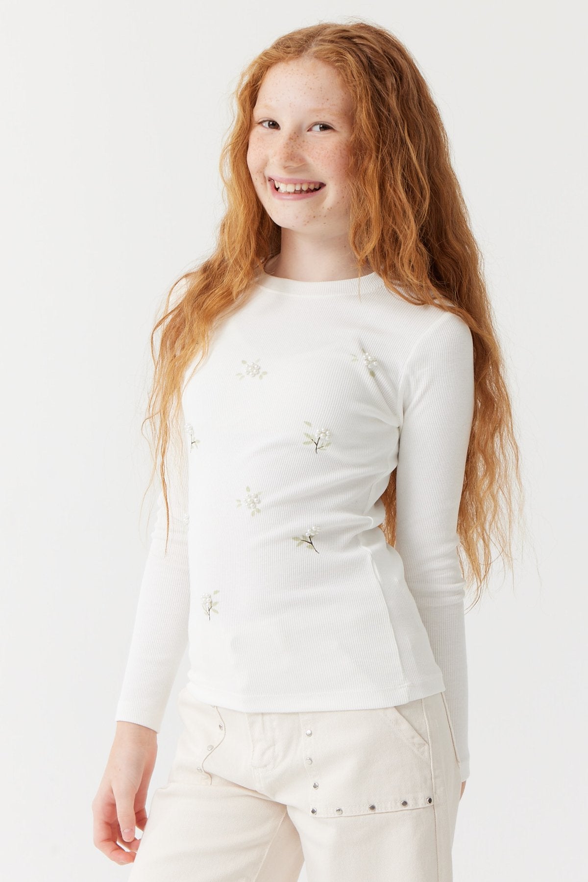 Girl's Detailed Blouse