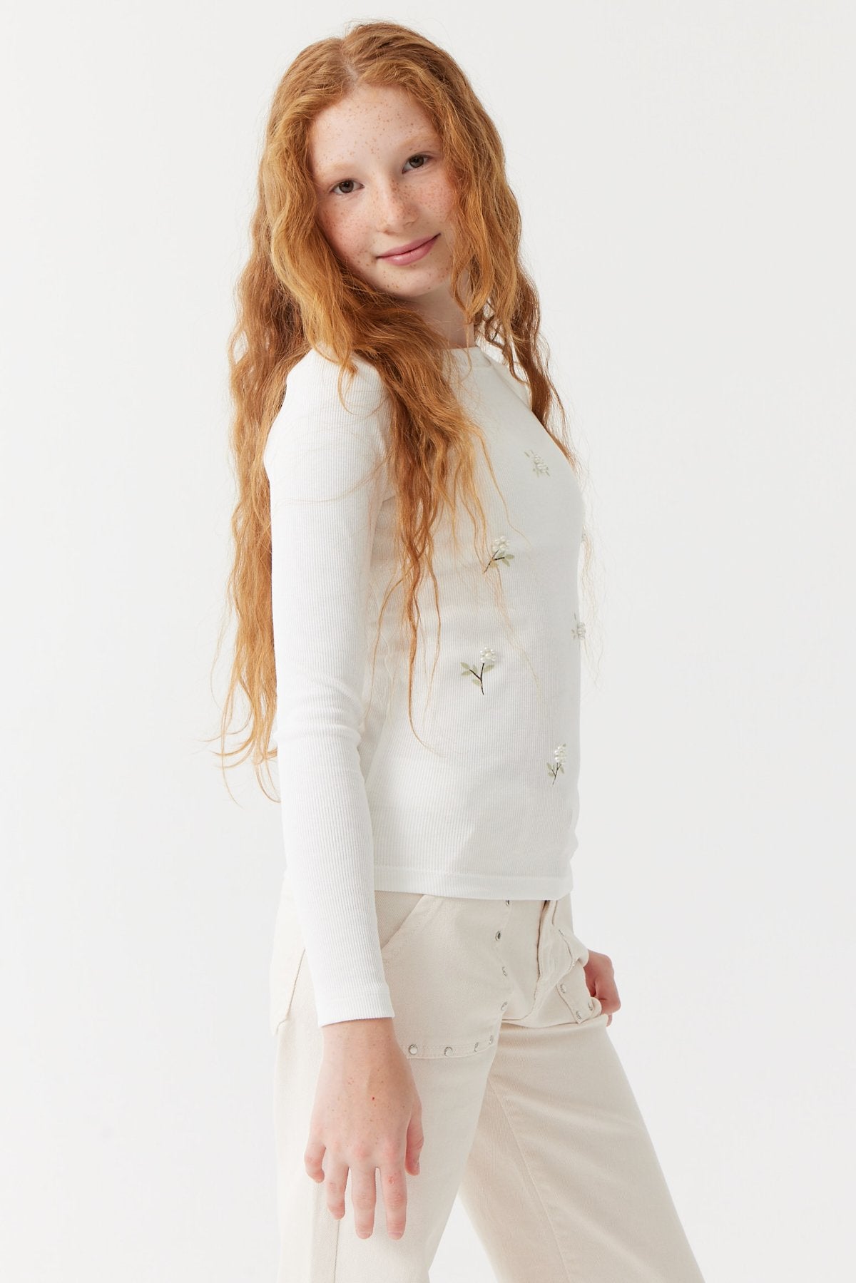 Girl's Detailed Blouse