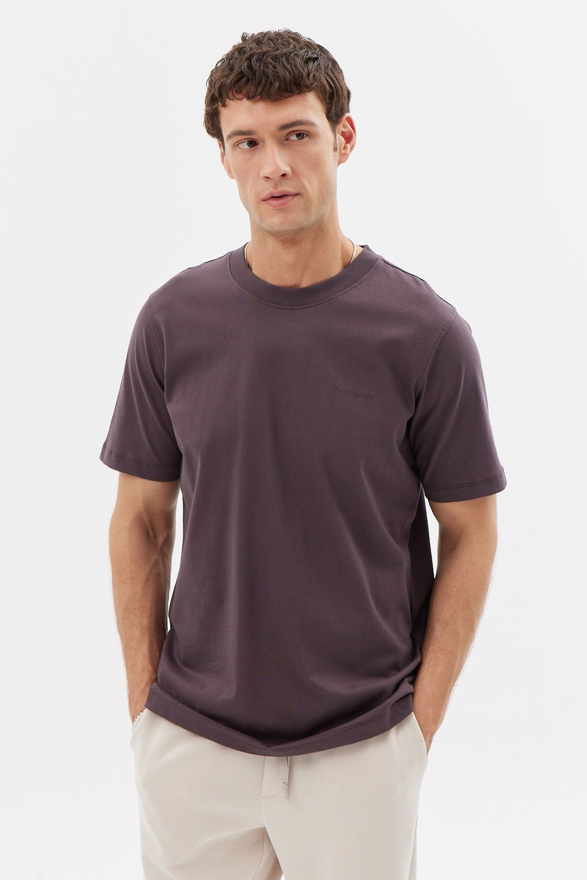 Men's Crew Neck Basic T-shirt