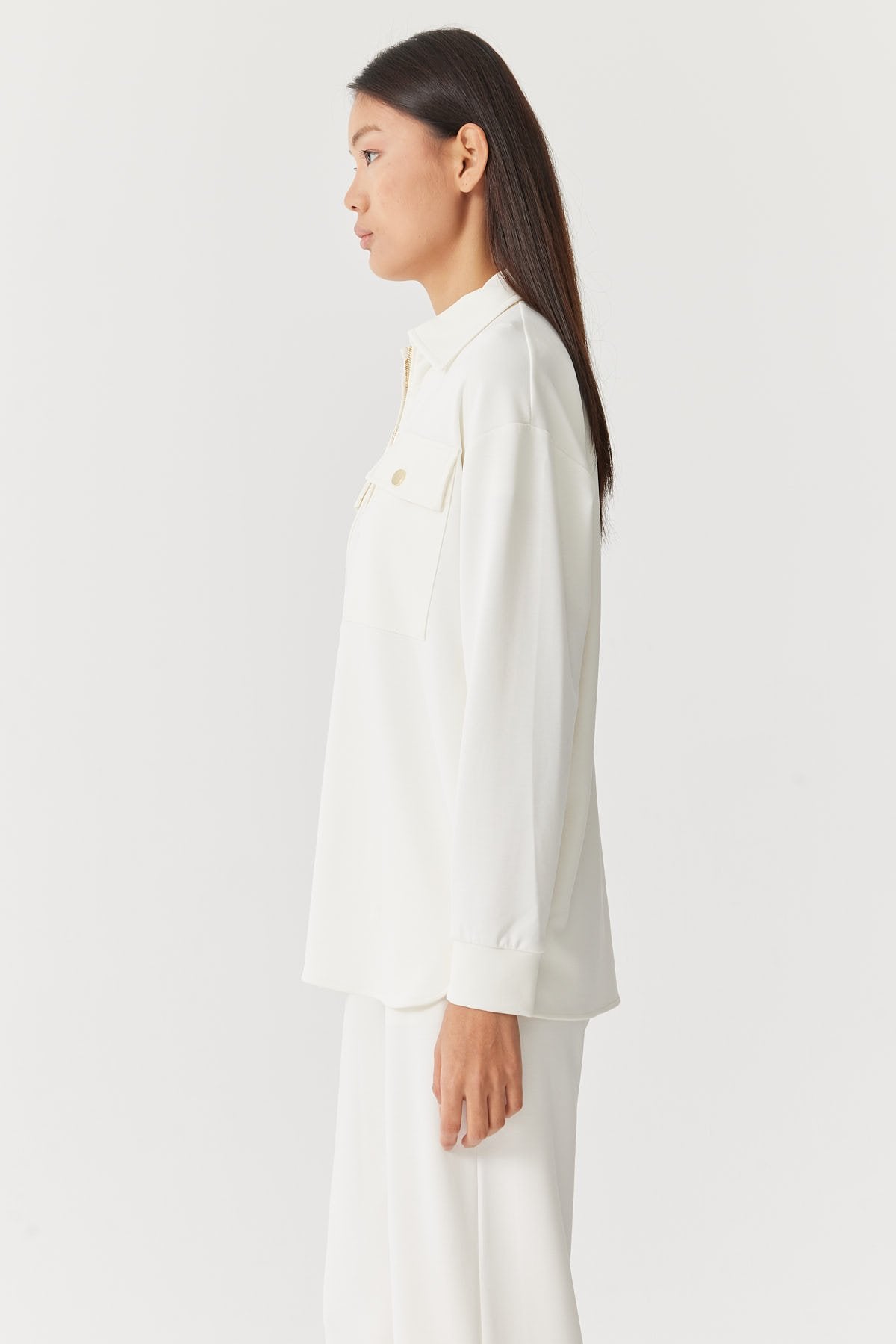 Women's Flap Pocket Sweat Top