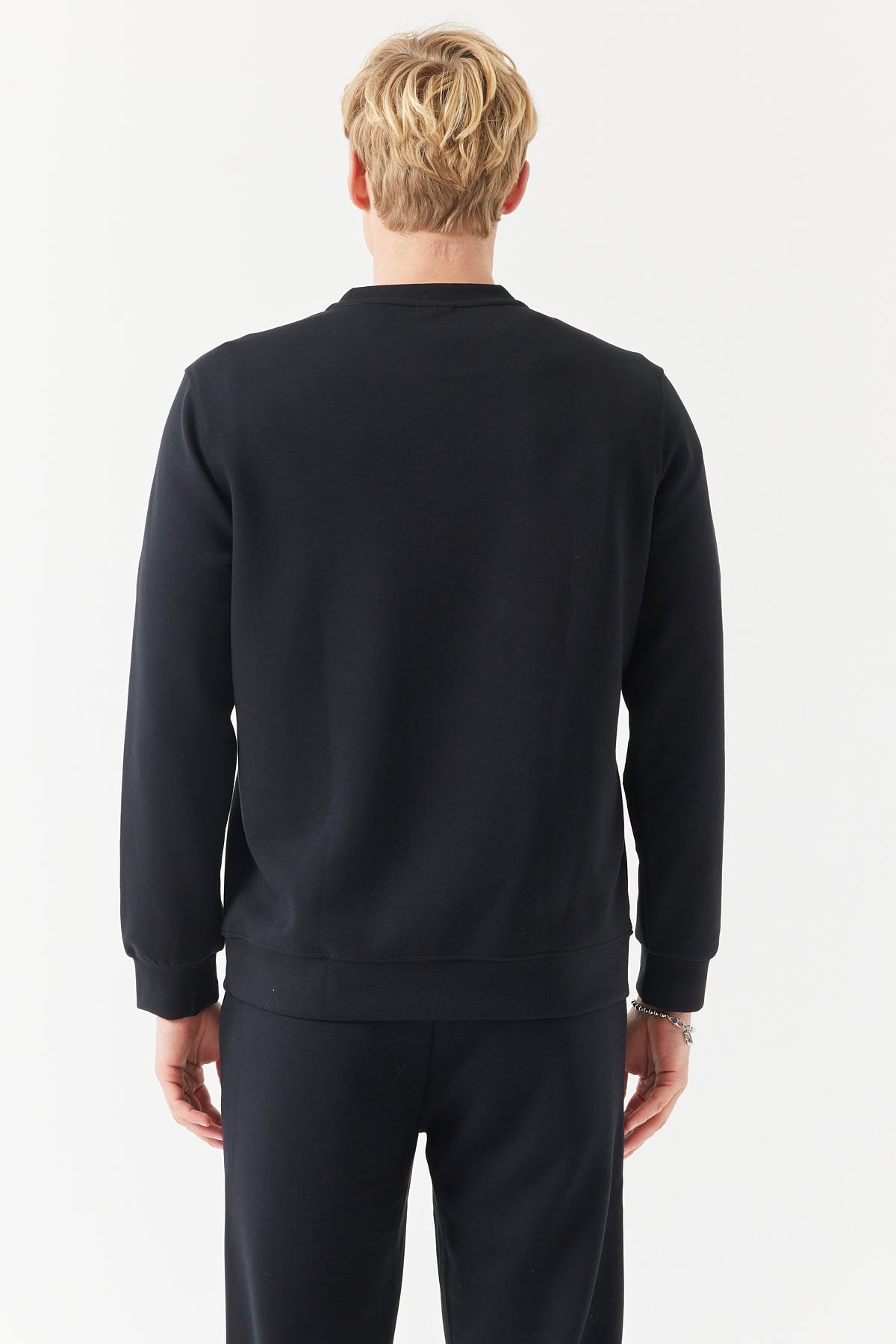Men's Crew Neck Basic Sweat Top
