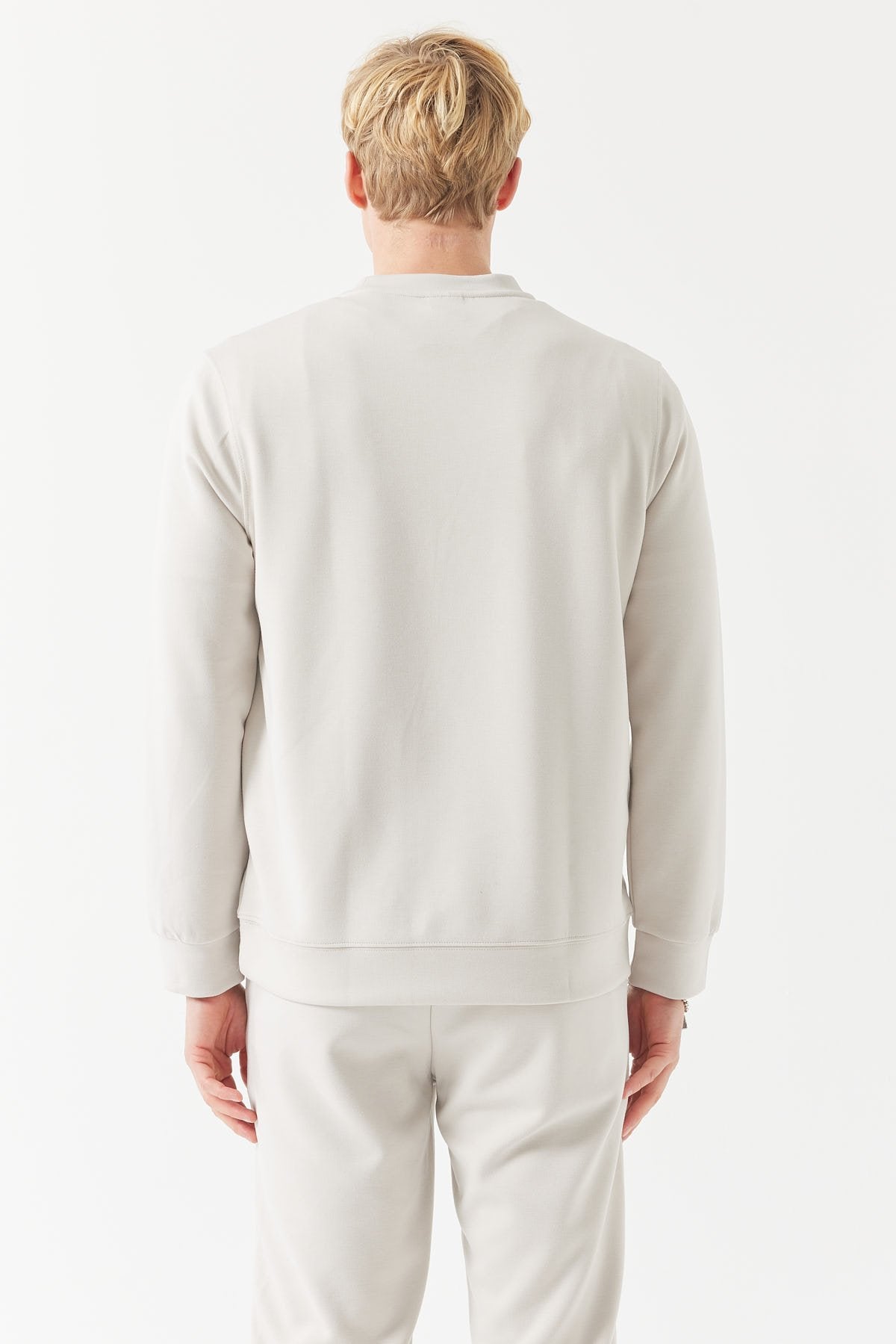 Men's Crew Neck Basic Sweat Top