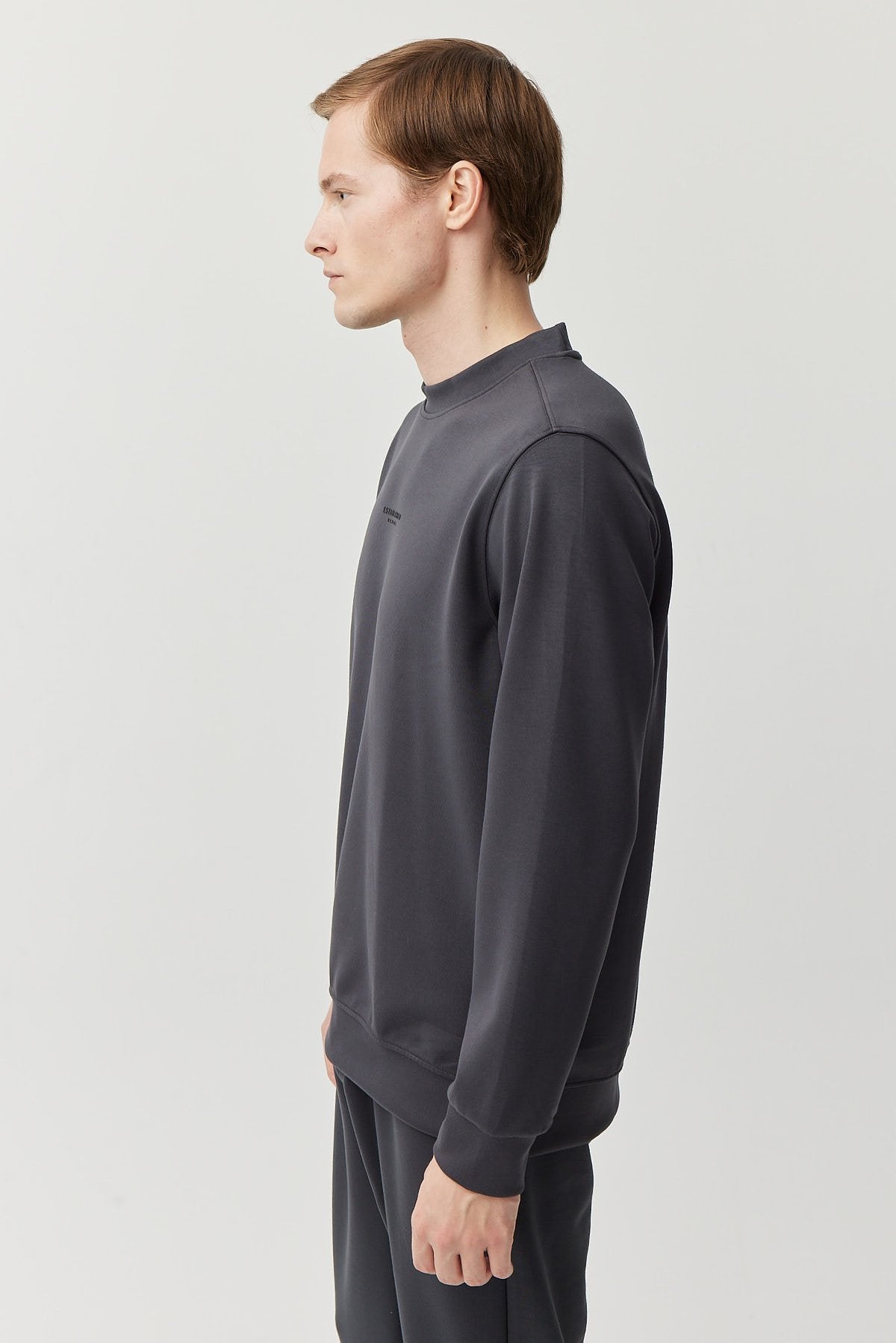 Men's Soft Texture Sweat Top