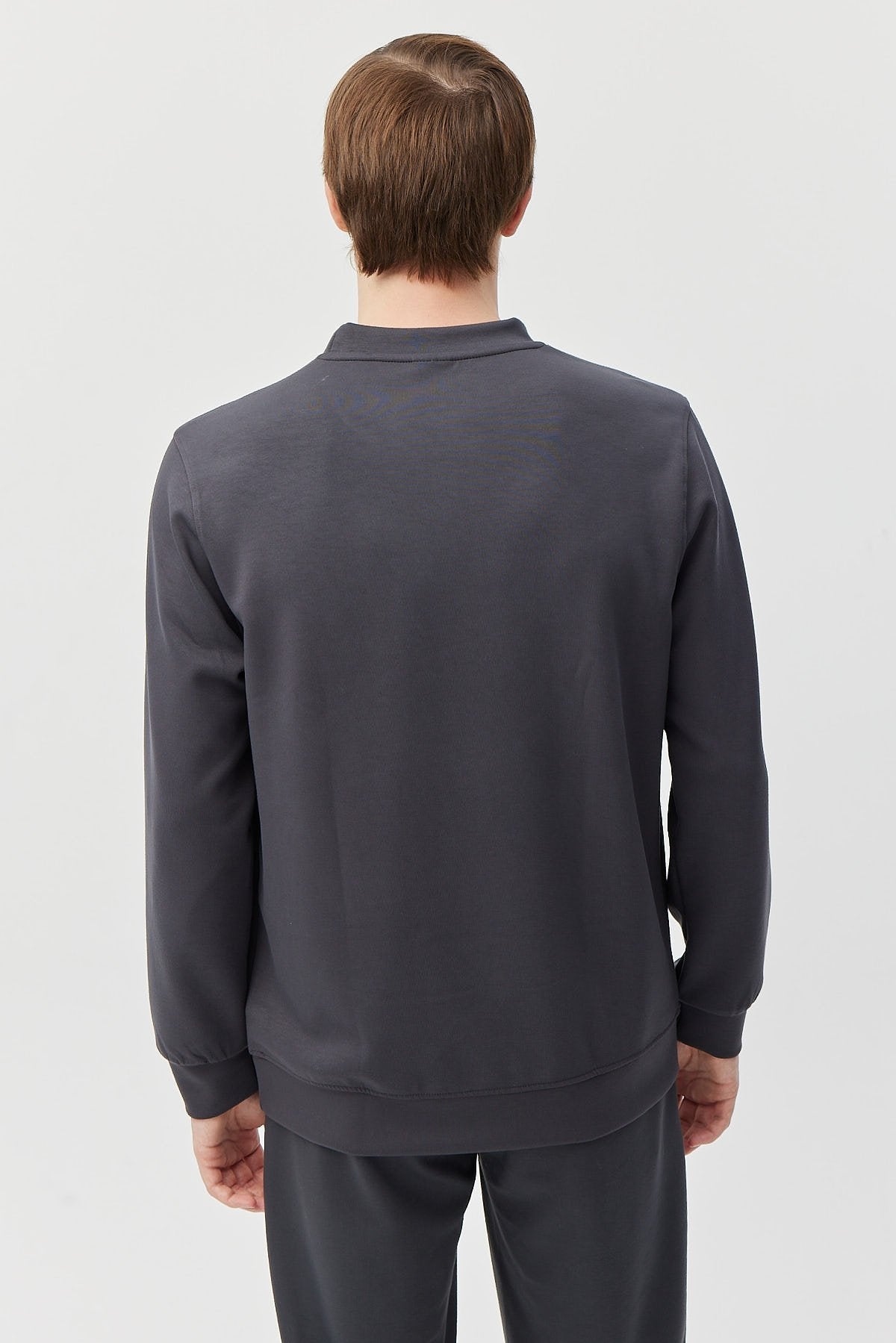 Men's Soft Texture Sweat Top