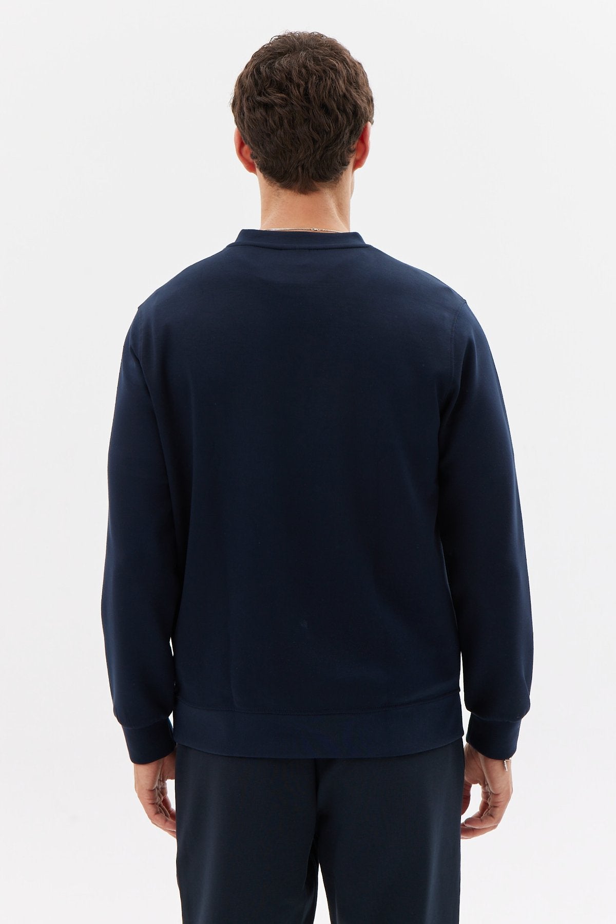 Men's Soft Texture Sweat Top