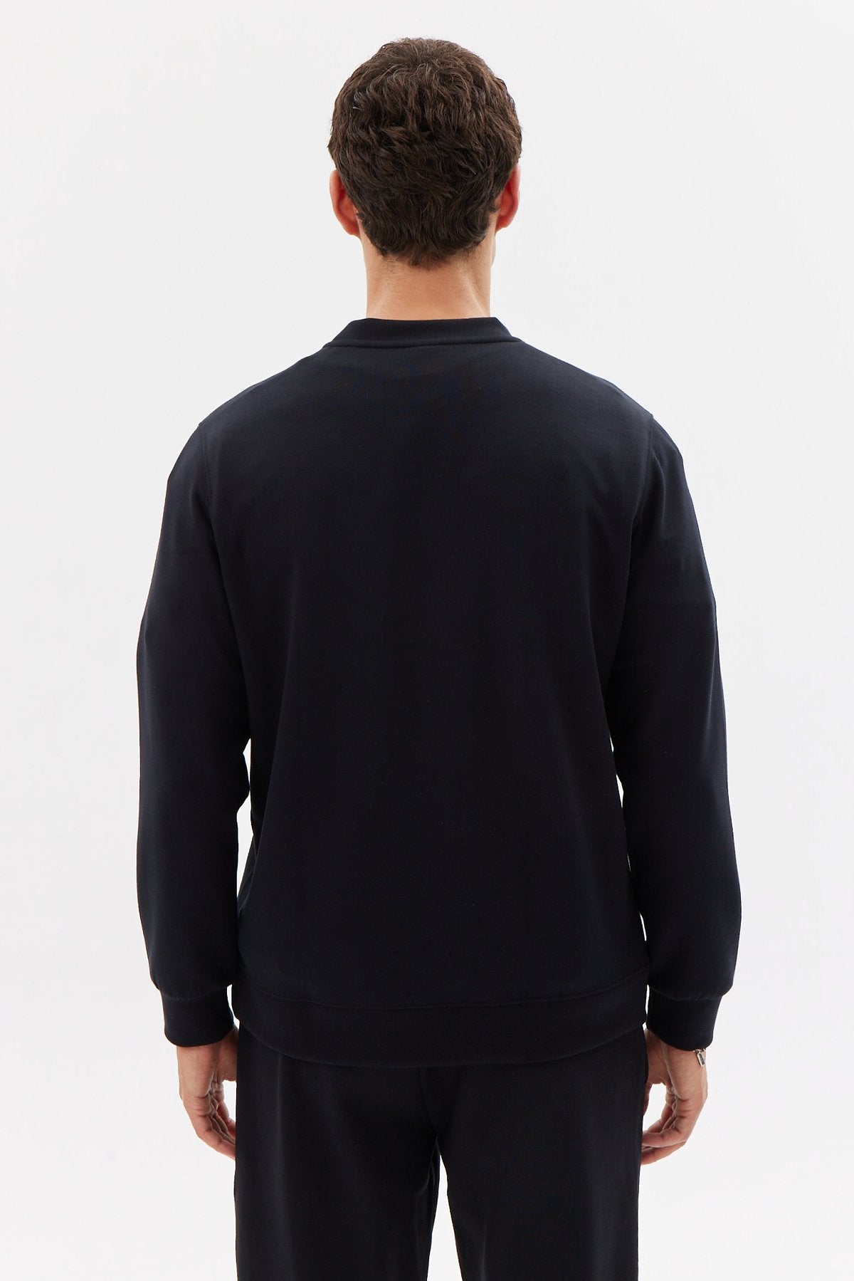 Men's Soft Texture Sweat Top