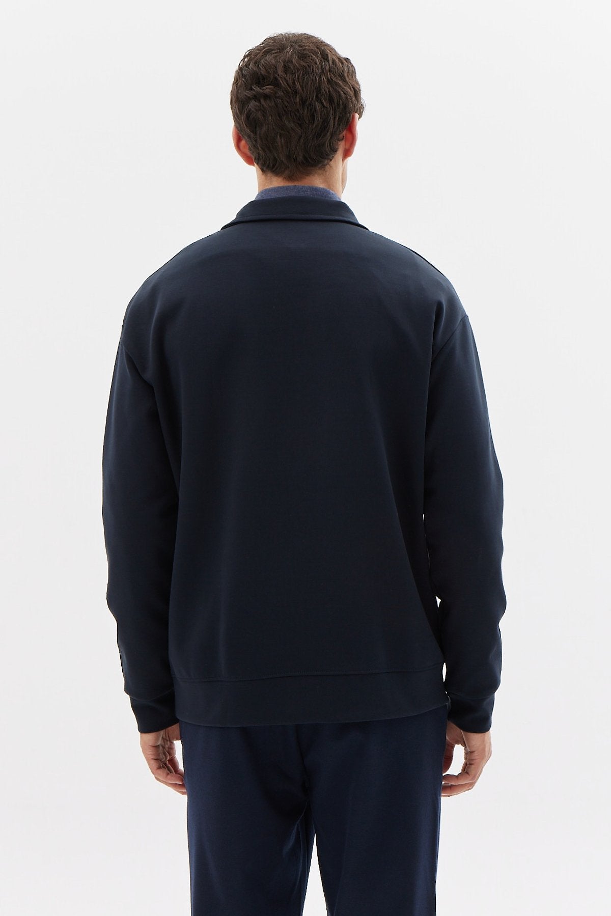 Men's Zipper Detailed Sweat Top