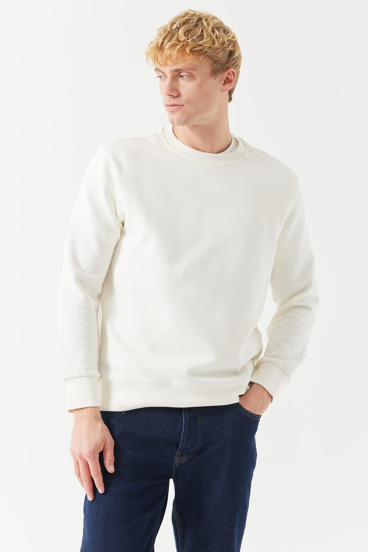 سويت شيرت رجالي أساسي