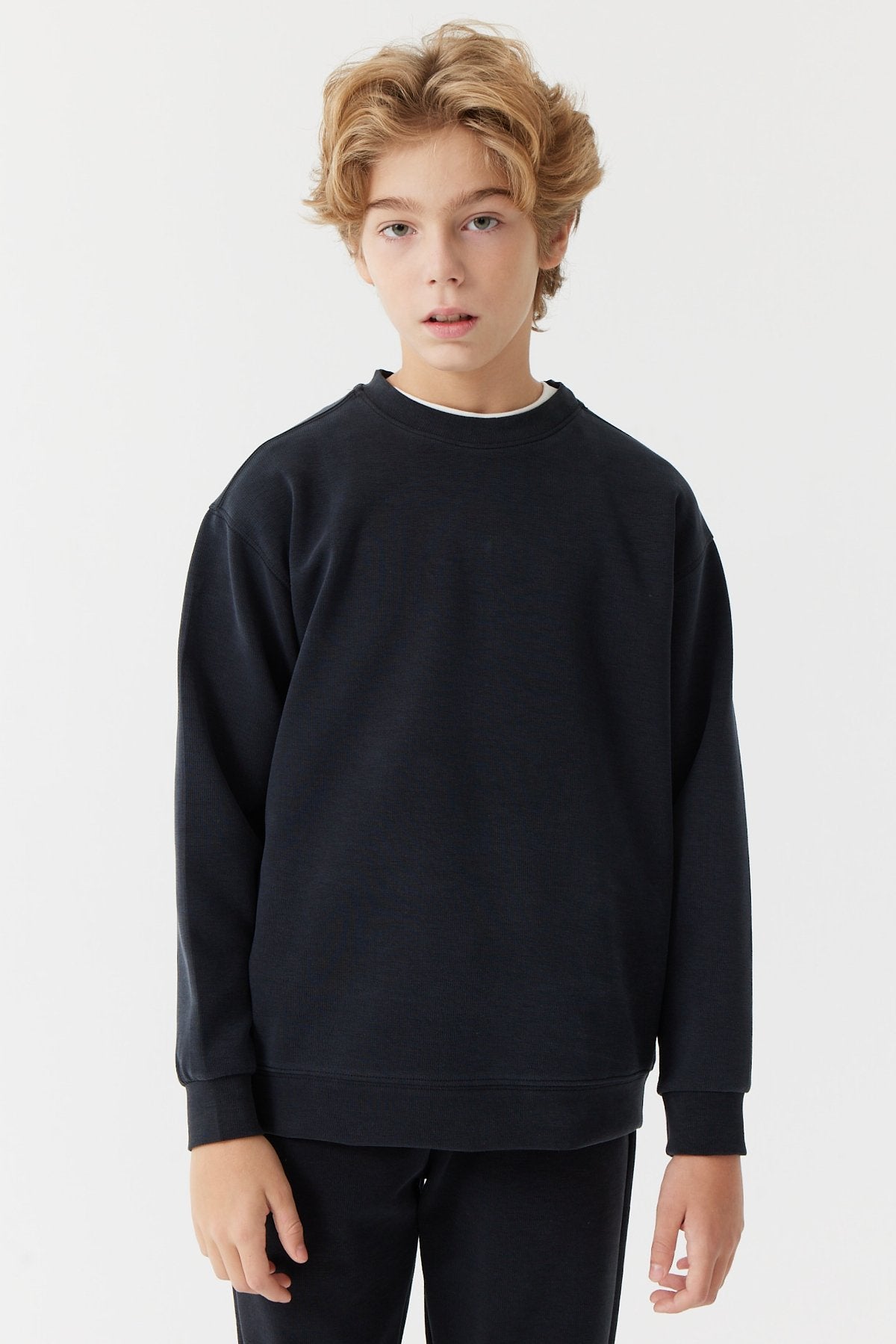 Boy's Basic Sweat Top