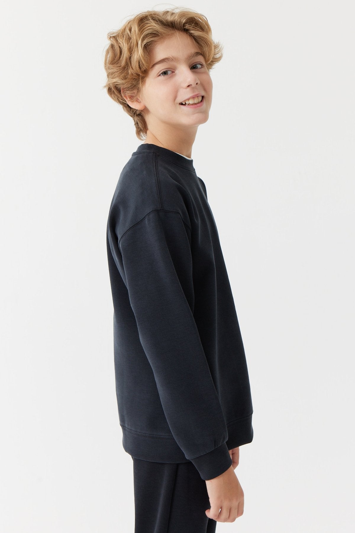 Boy's Basic Sweat Top