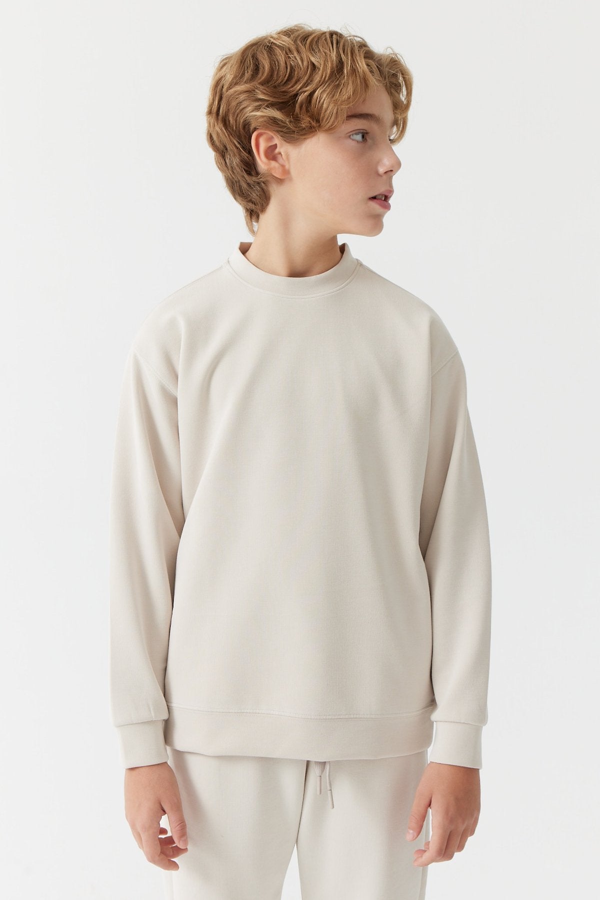 Boy's Basic Sweat Top
