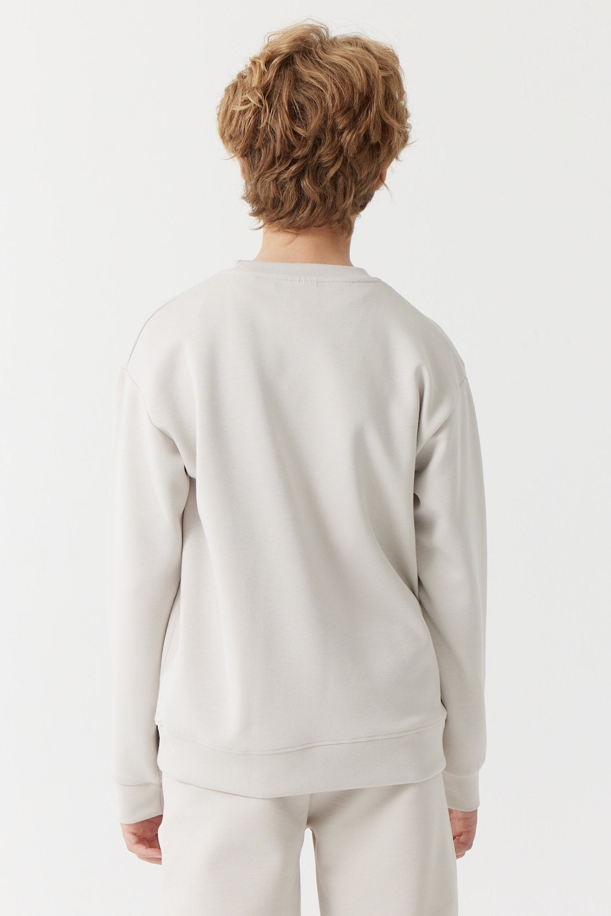 Boy's Basic Printed Sweat Top