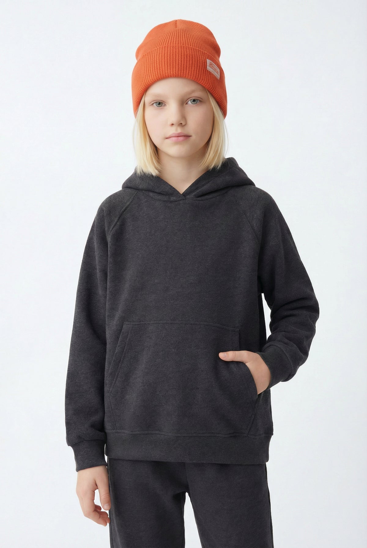 Girls' Hooded Sweatshirt