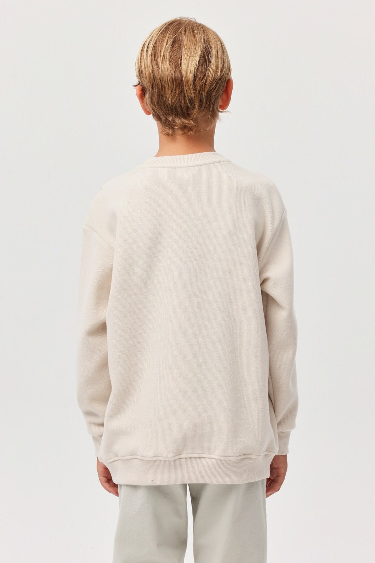 Boy's Crew Neck Sweat Top