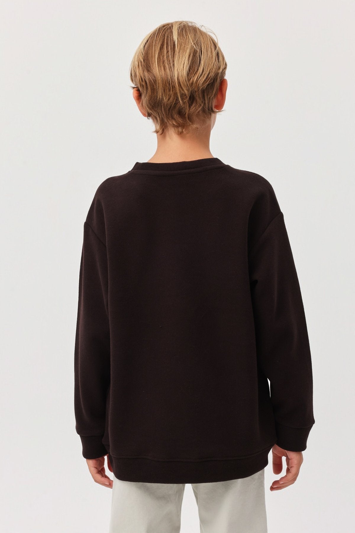 Boy's Crew Neck Sweat Top