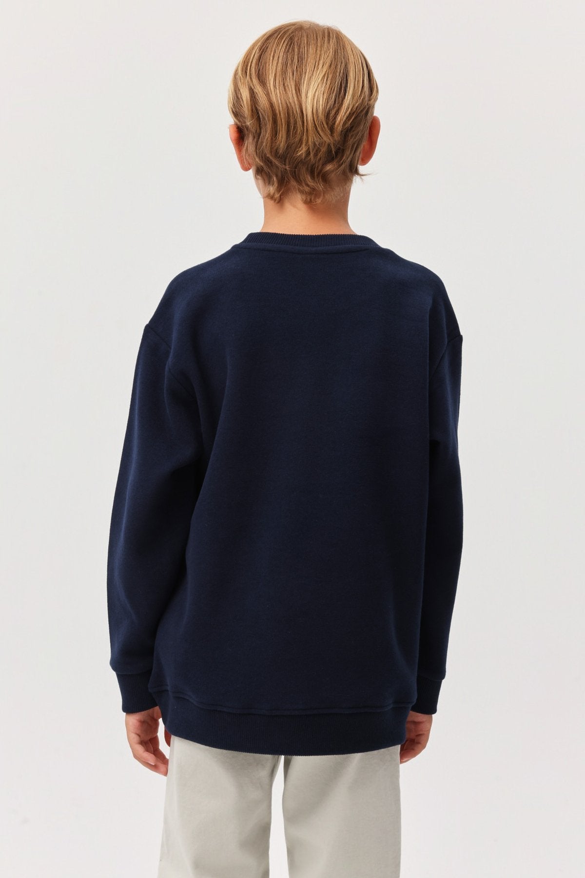 Boy's Crew Neck Sweat Top