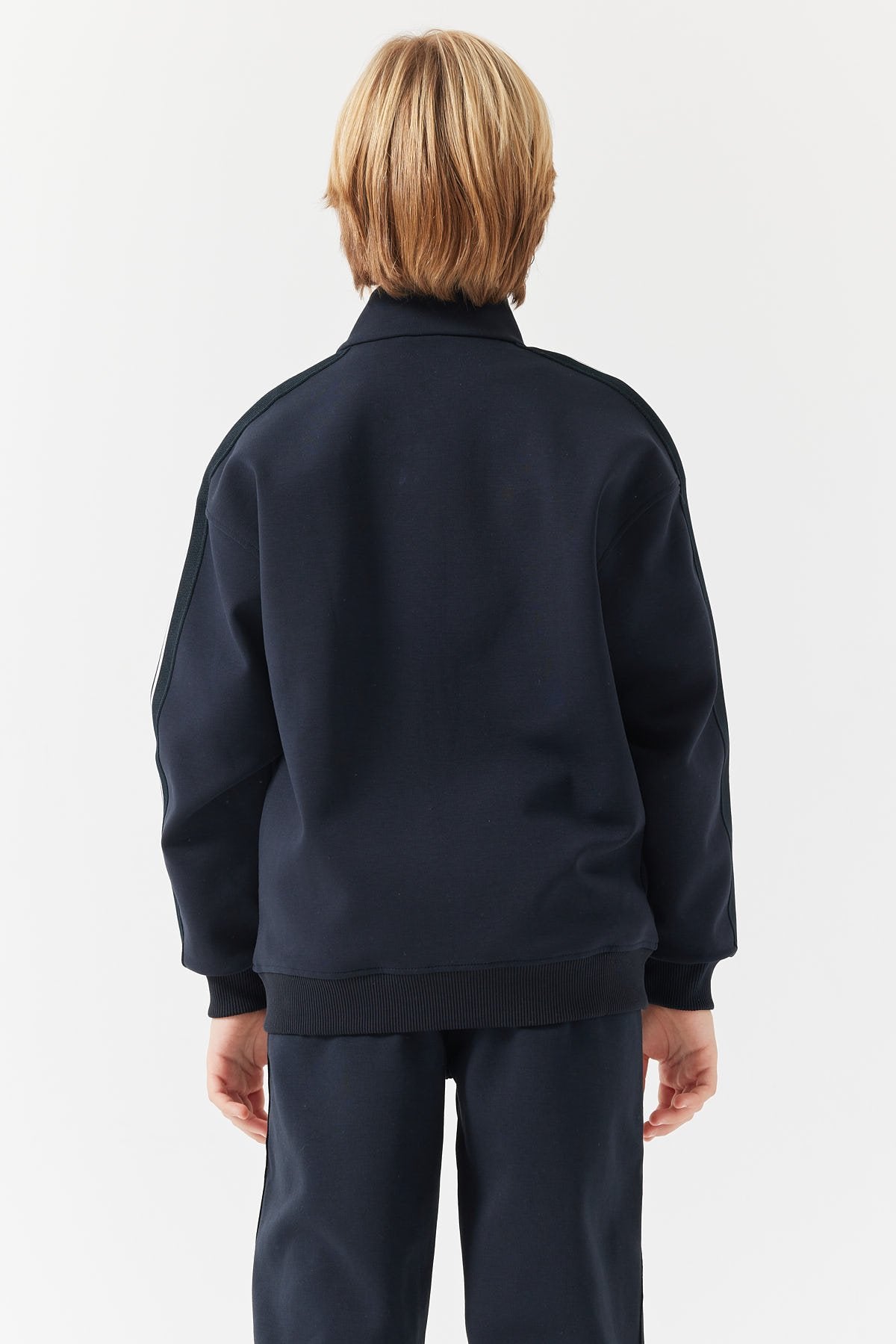 Boy's Printed Detailed Sweatshirt