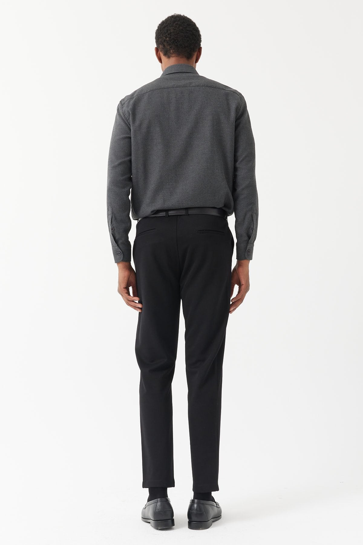 بنطال رياضي رجالي بحزام خصر مطاطي