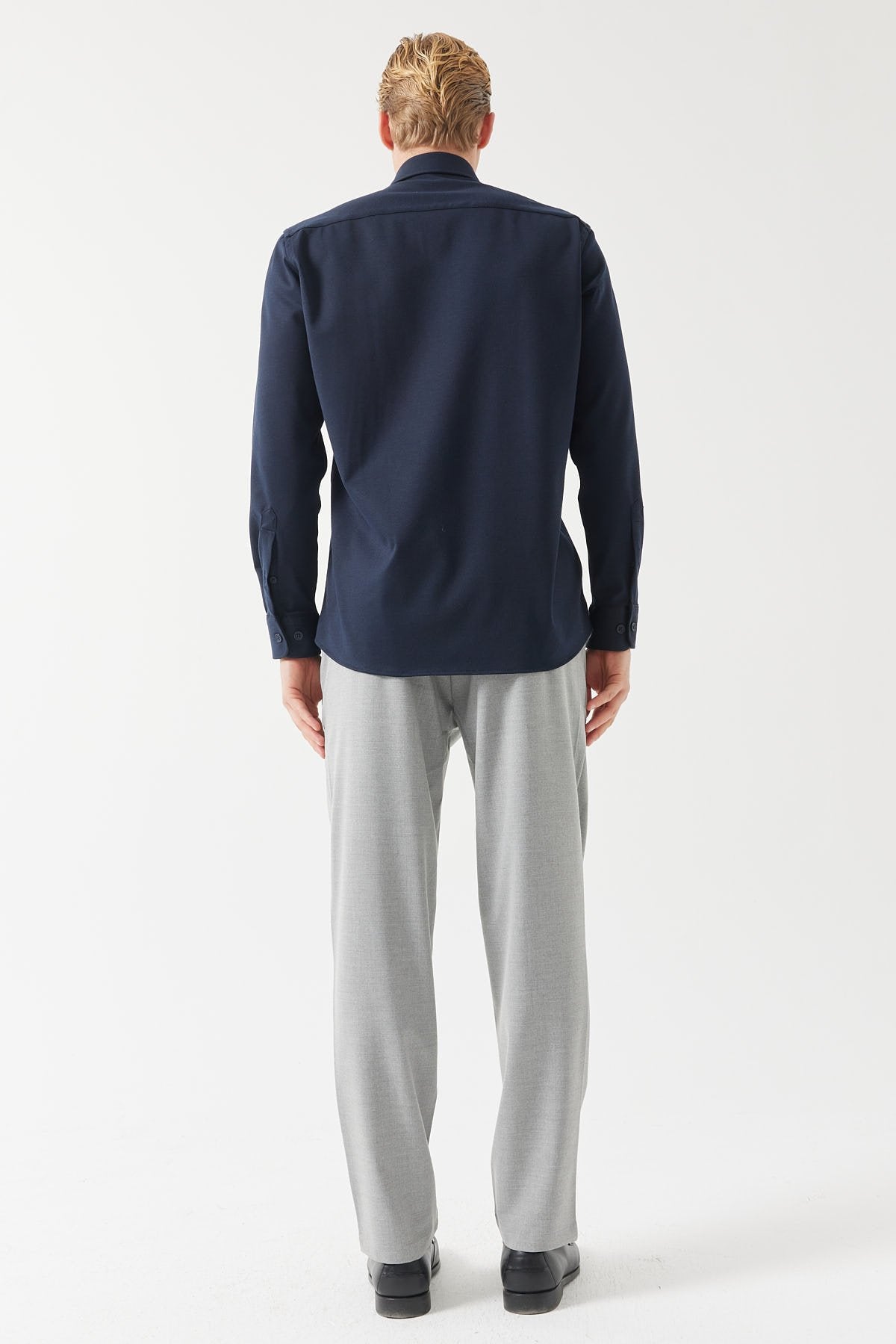 بنطال رياضي رجالي بحزام خصر مطاطي