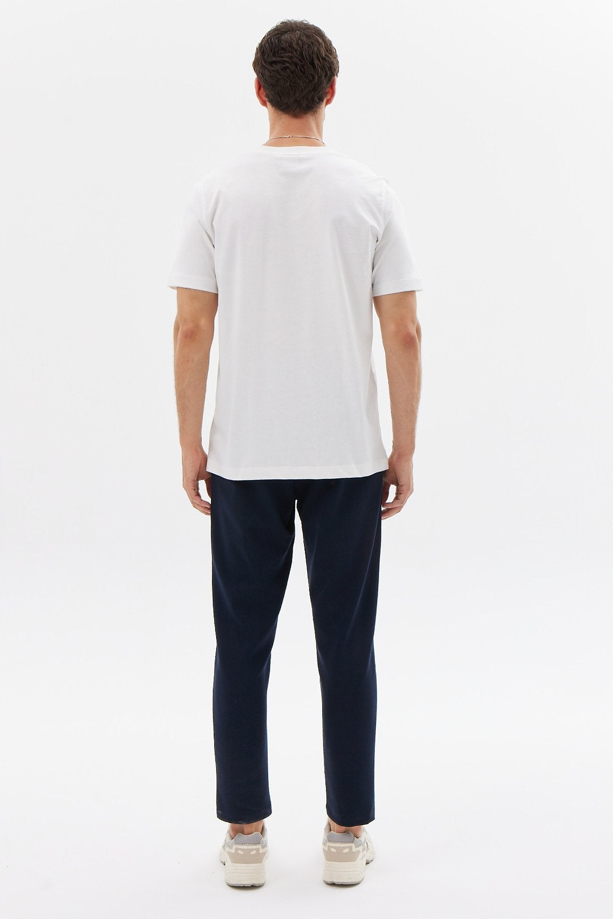 Men's Tied Waist Sweat Bottom