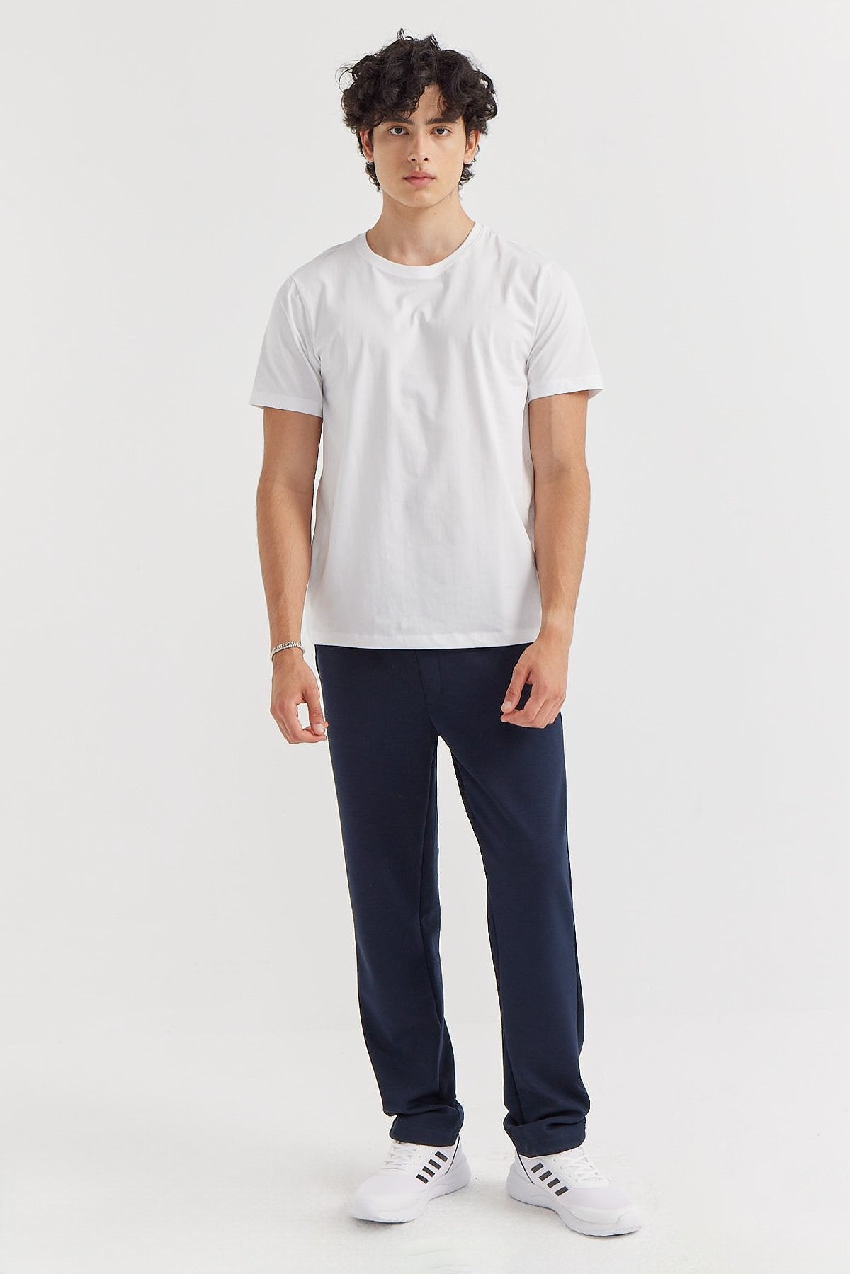 Men's Tied Waist Sweat Bottom