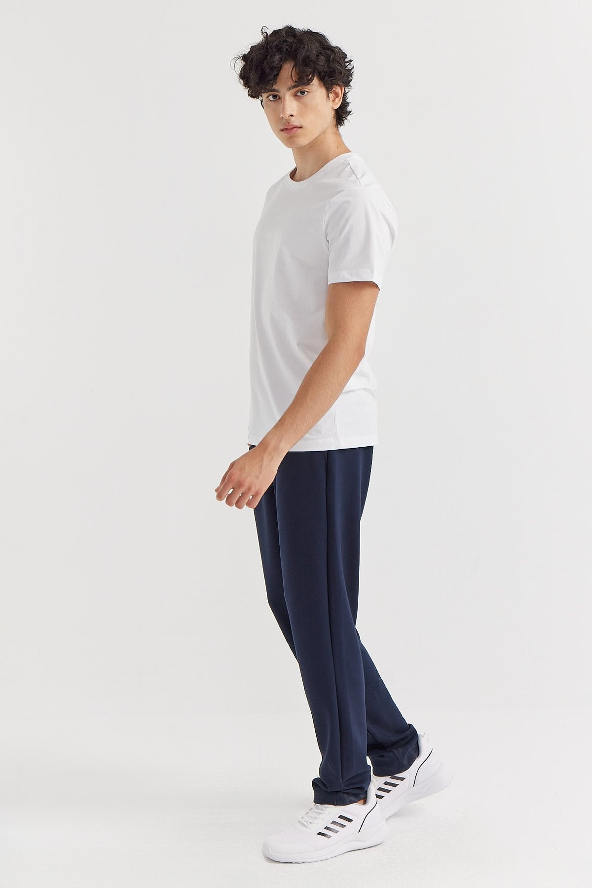 Men's Tied Waist Sweat Bottom